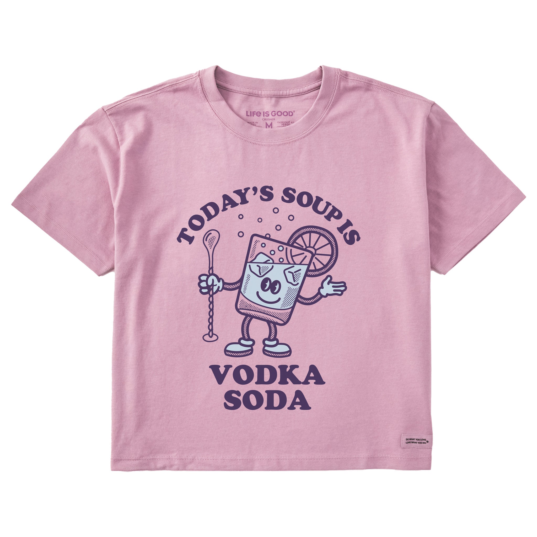 Women's Vodka Soup Short Sleeve Crusher Boxy Tee | Shop Life is Good