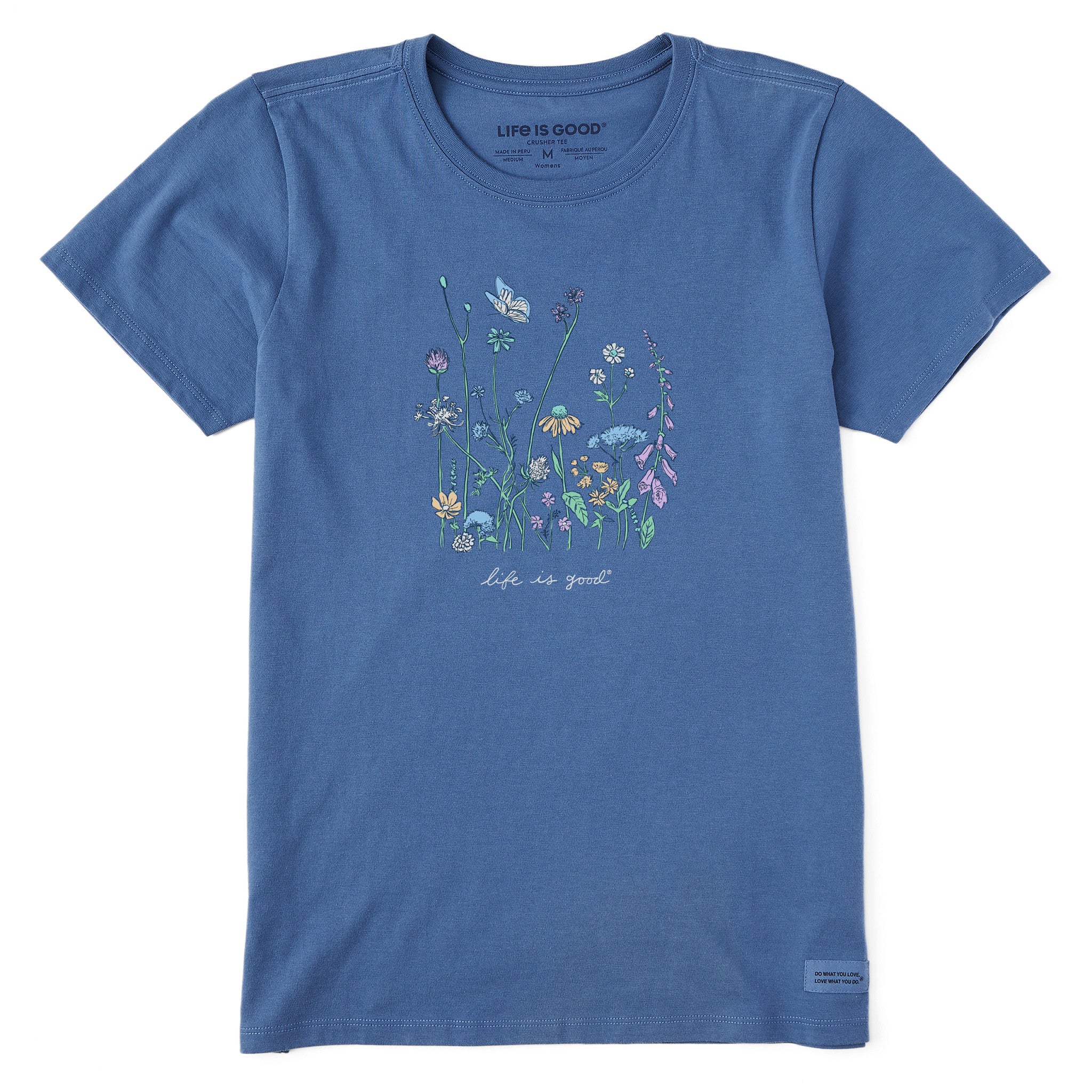 Women's Realaxed Wildflowers Short Sleeve Tee | Shop Life is Good