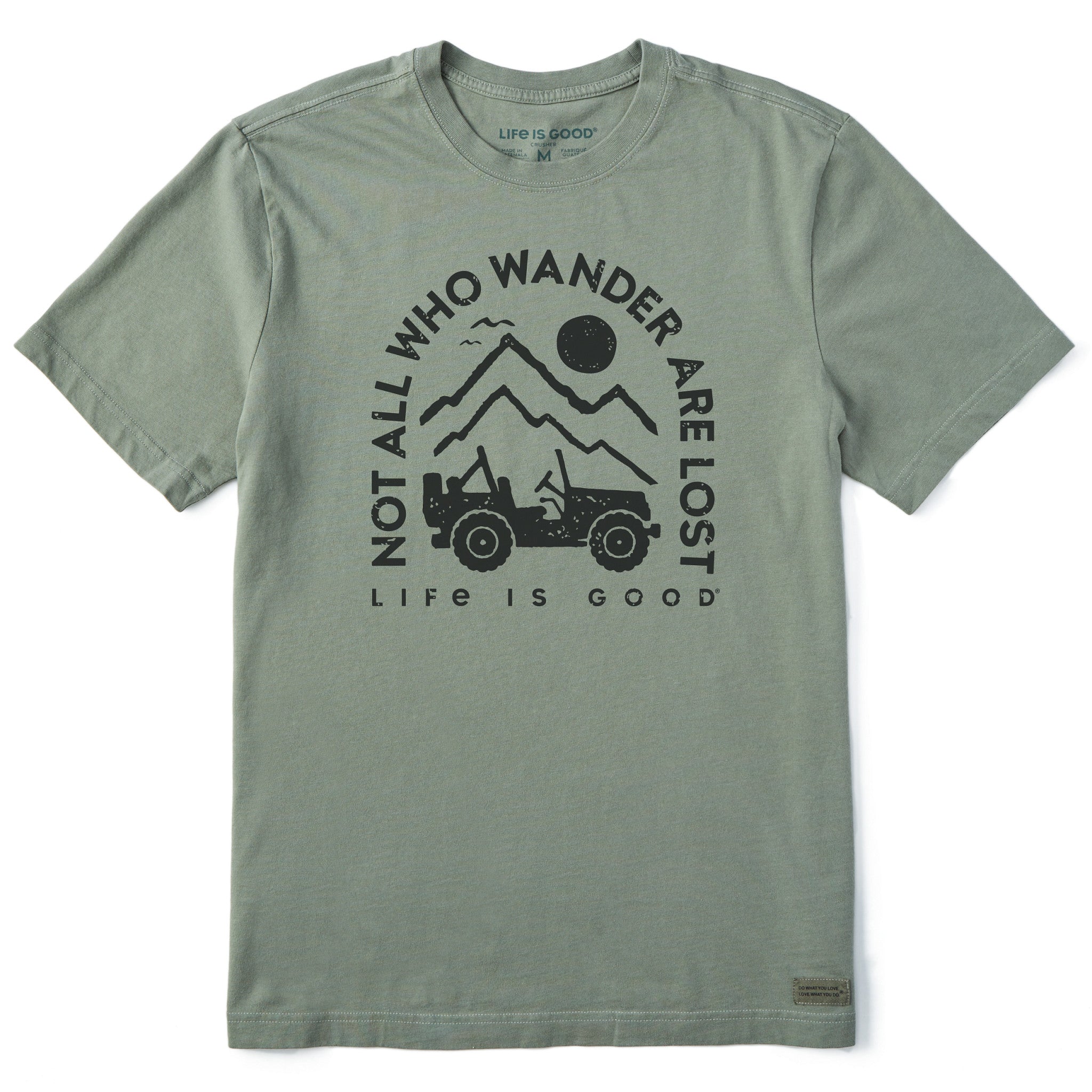 kenken LIFE IS GROOVE Tシャツ Men's ATV Wander Short Sleeve Crusher Tee | Shop Life is Good