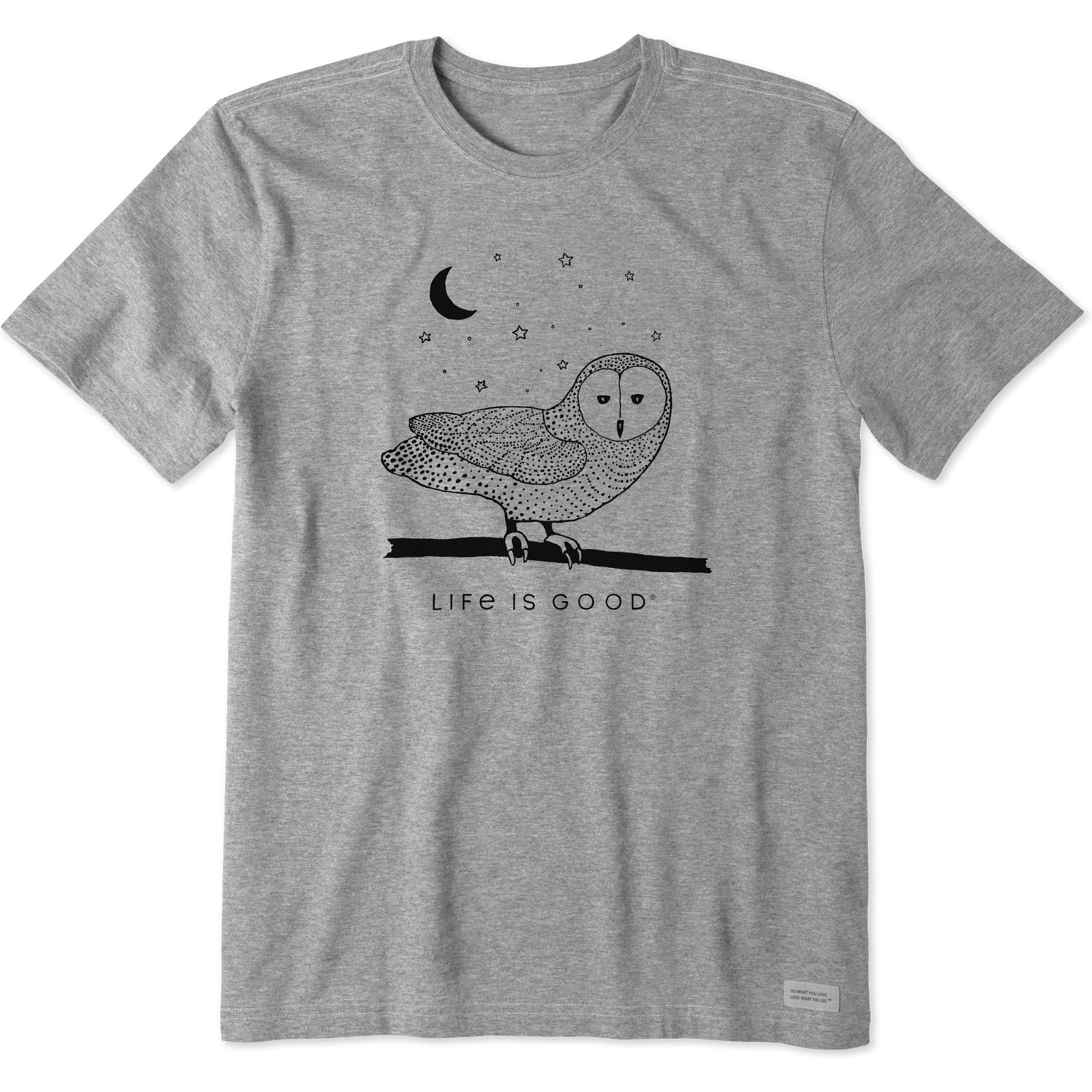 Men's Moonlight Owl Short Sleeve Tee | Shop Life is Good