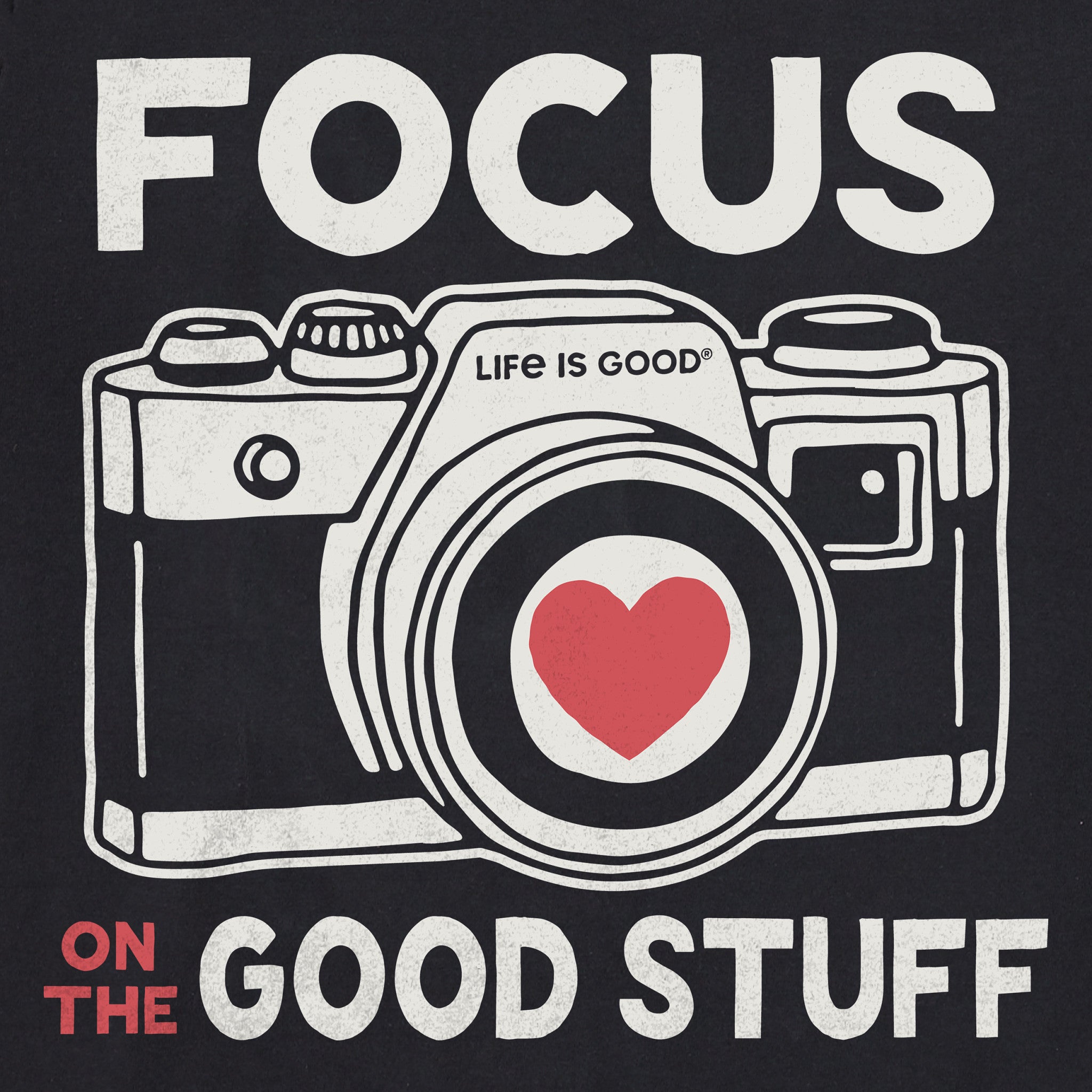 Men's Focus on the Good Stuff Camera Short Sleeve Tee | Shop Life