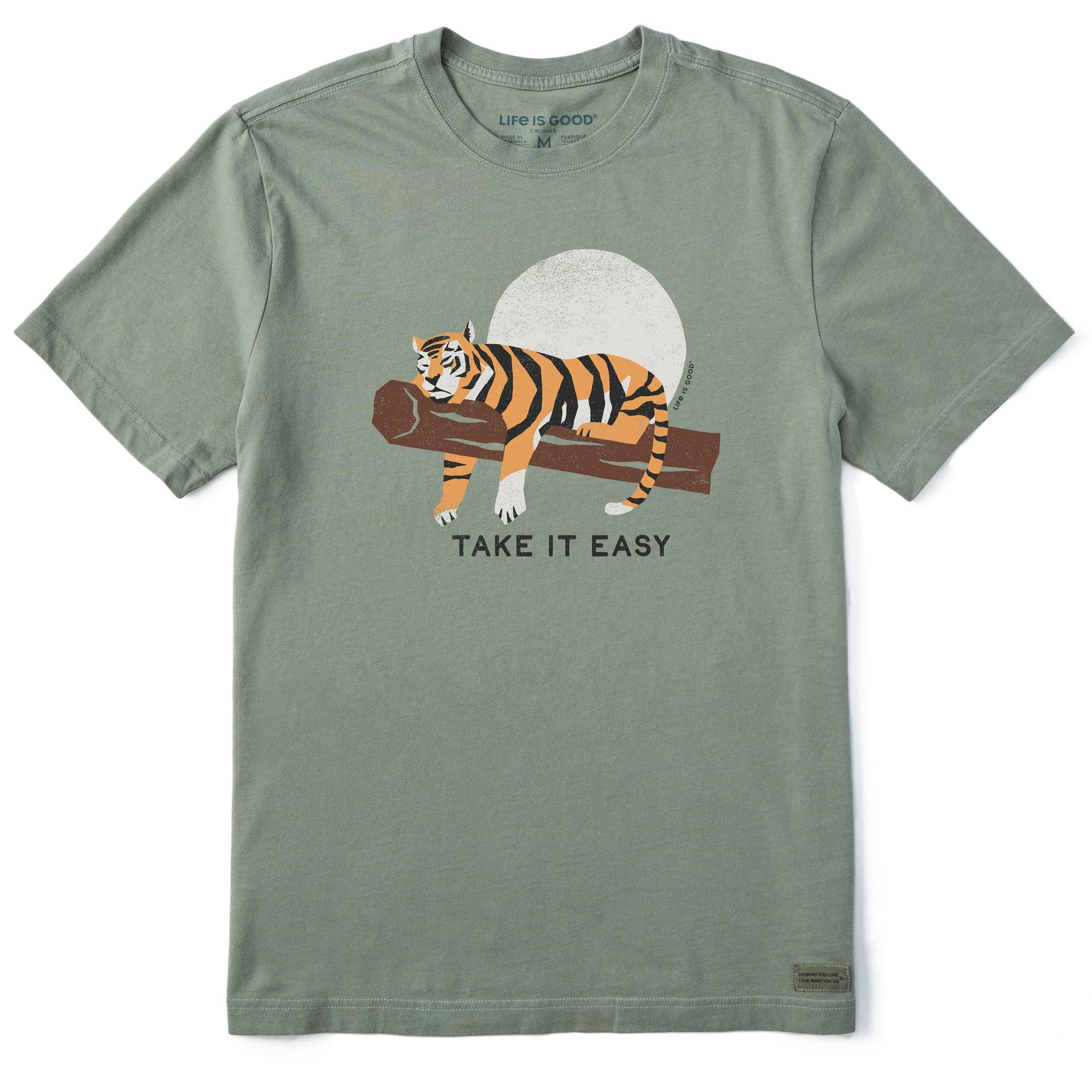 Men's Take It Easy Tiger Short Sleeve Tee | Shop Life is Good