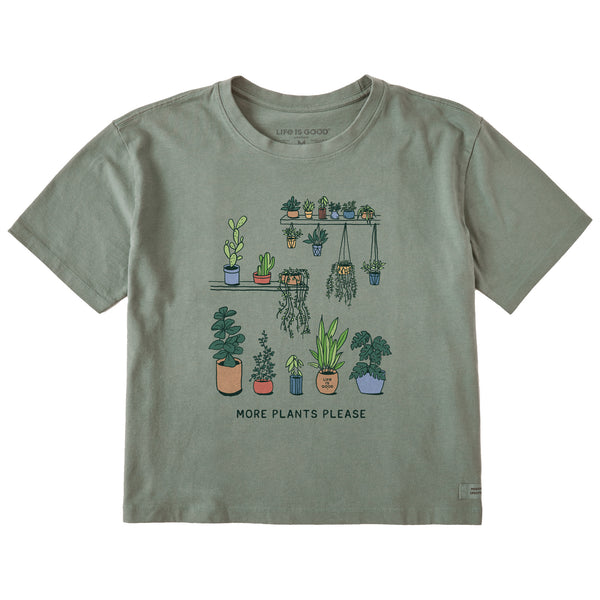 新品◆Deuxieme Classe◆EVERYDAY T-Shirt Women's More Plants Please Short Sleeve Crusher Boxy Tee | Shop