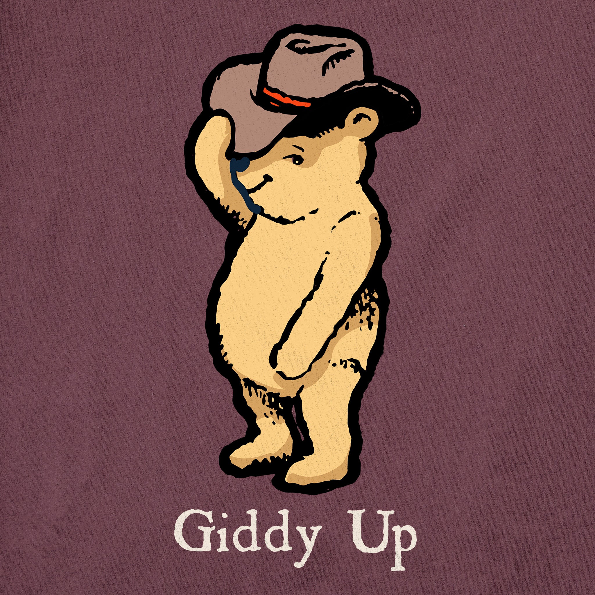 Product image for "Women's Giddy Up Winnie Short Sleeve Crusher Tee" ||147013_2