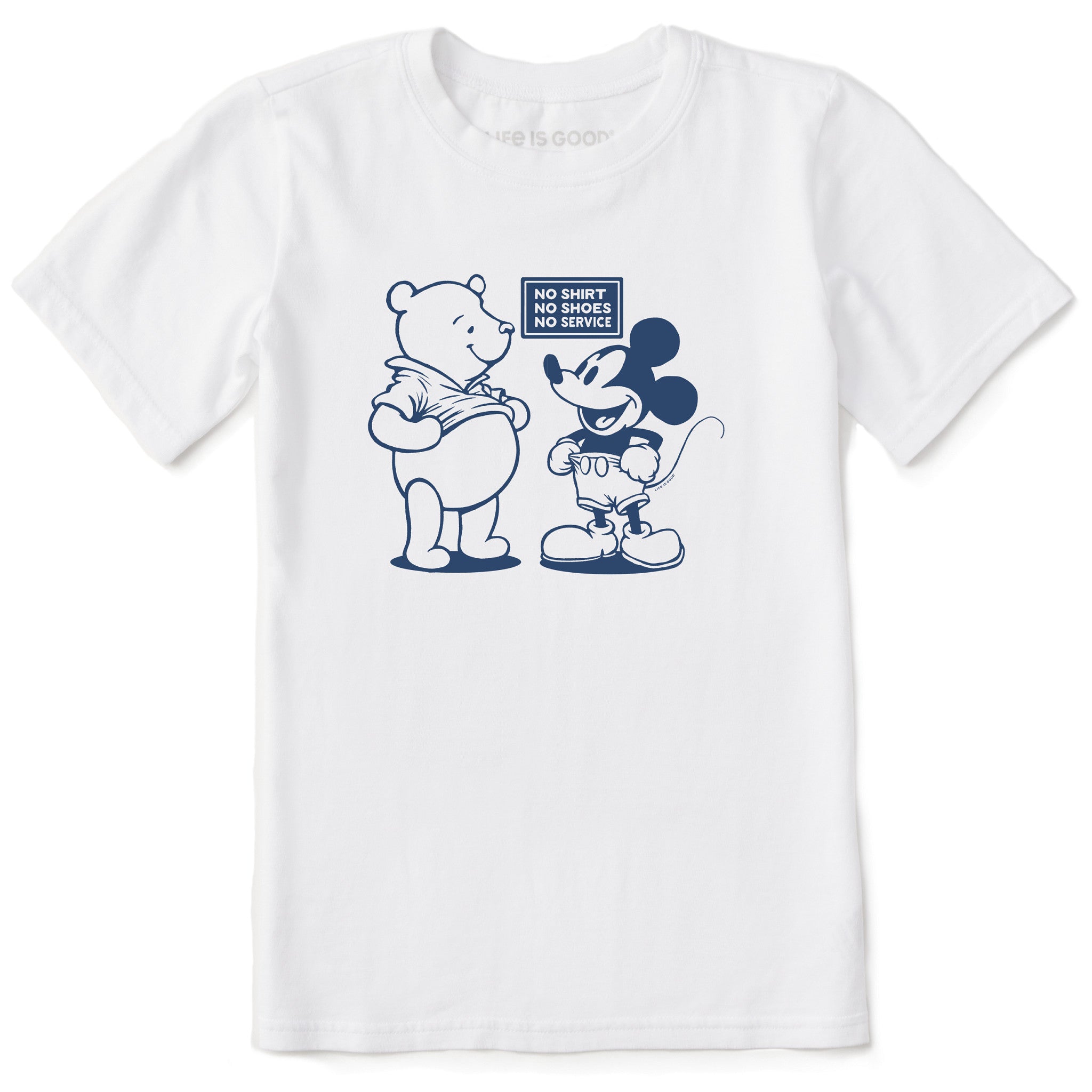 Kids No Shirt No Shoes No Service Short Sleeve Crusher Tee | Shop