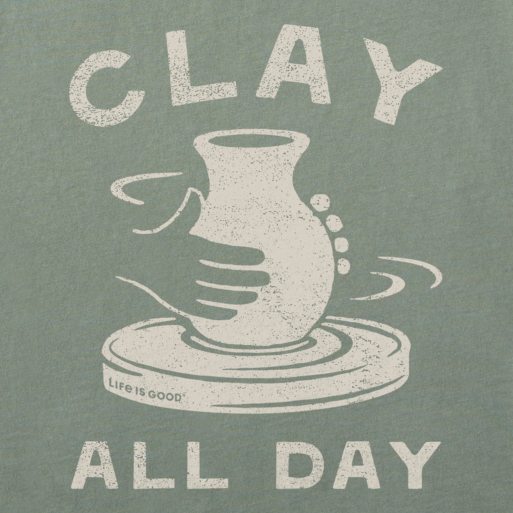 Men's Clay All Day Pottery Short Sleeve Tee | Shop Life is Good