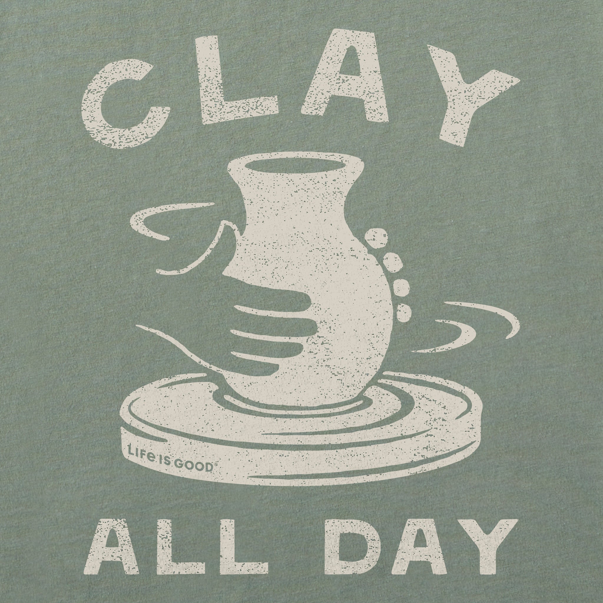 Women's Clay All Day Pottery Short Sleeve Crusher Boxy Tee | Shop