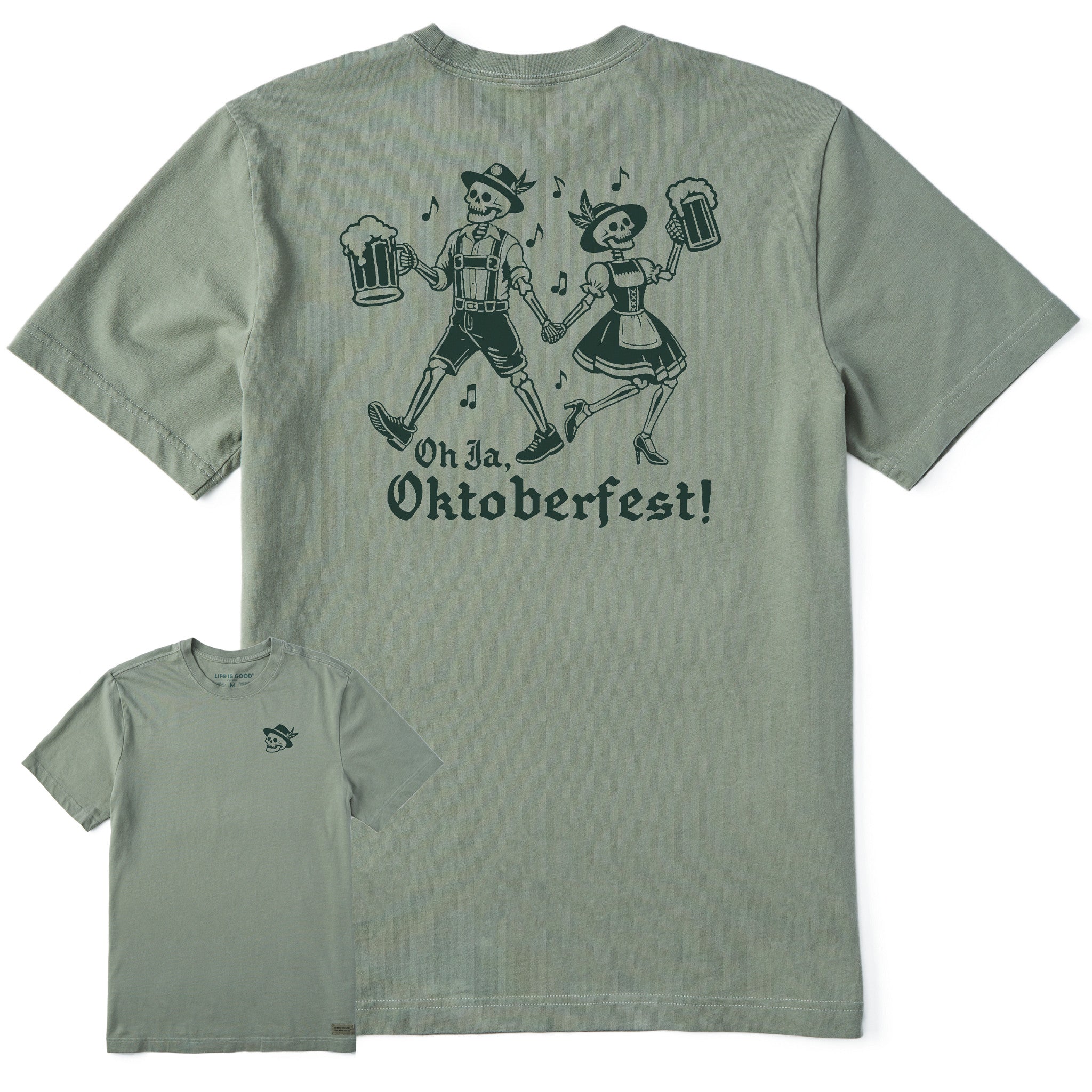 Men's Ja, Oktoberfest! Short Sleeve Crusher Tee | Shop Life is Good