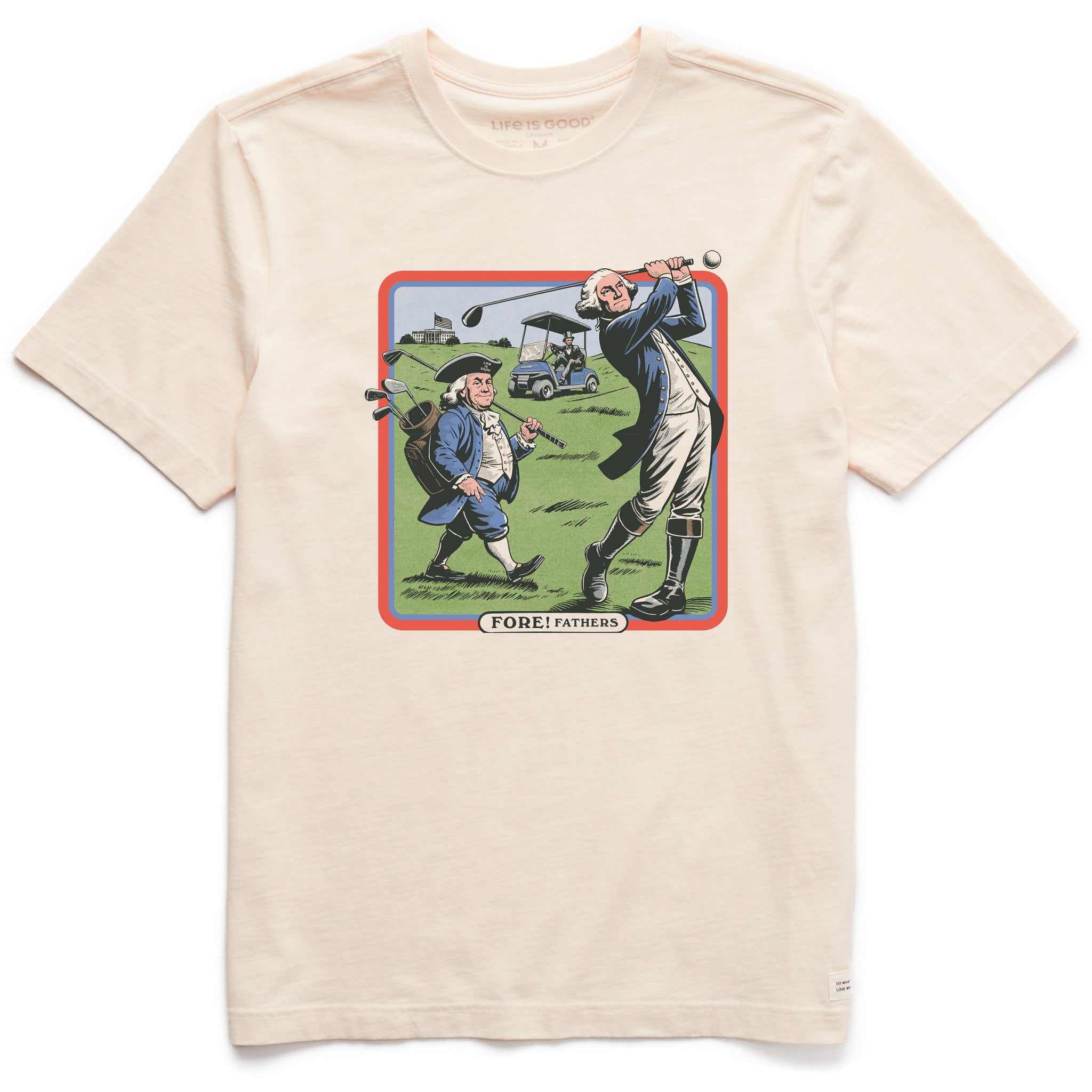 Product image for "Men's Fore! Fathers Short Sleeve Crusher Tee" ||147995_1
