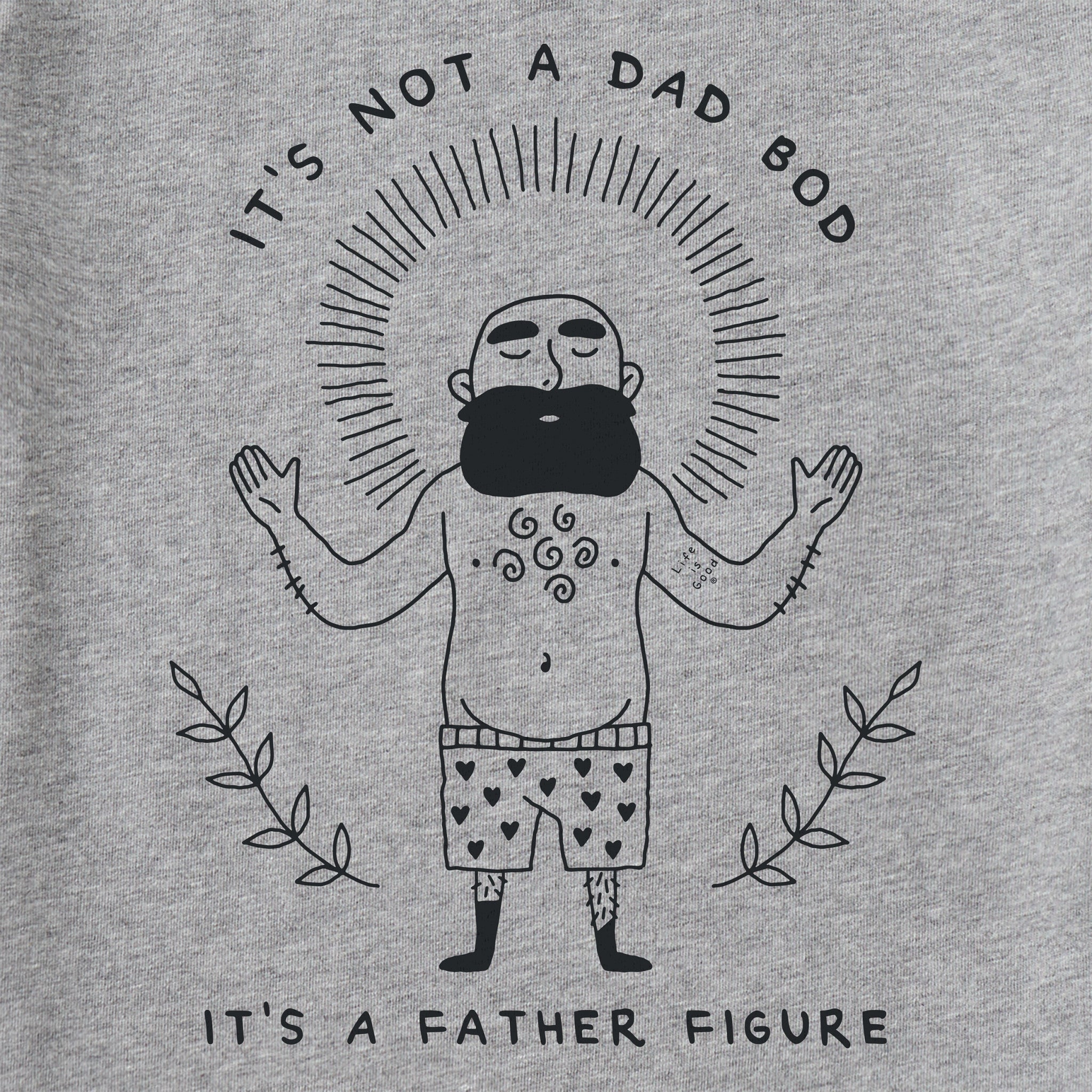LESS IS GOODさん専用 Men's It's Not a Dad Bod Short Sleeve Tee | Shop Life is Good