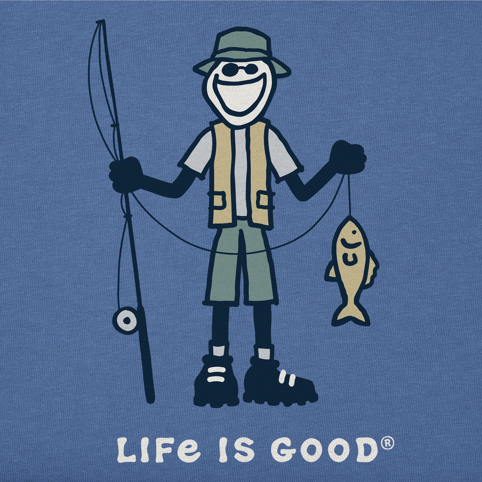 Men's Jake Fisherman Short Sleeve Tee | Shop Life is Good