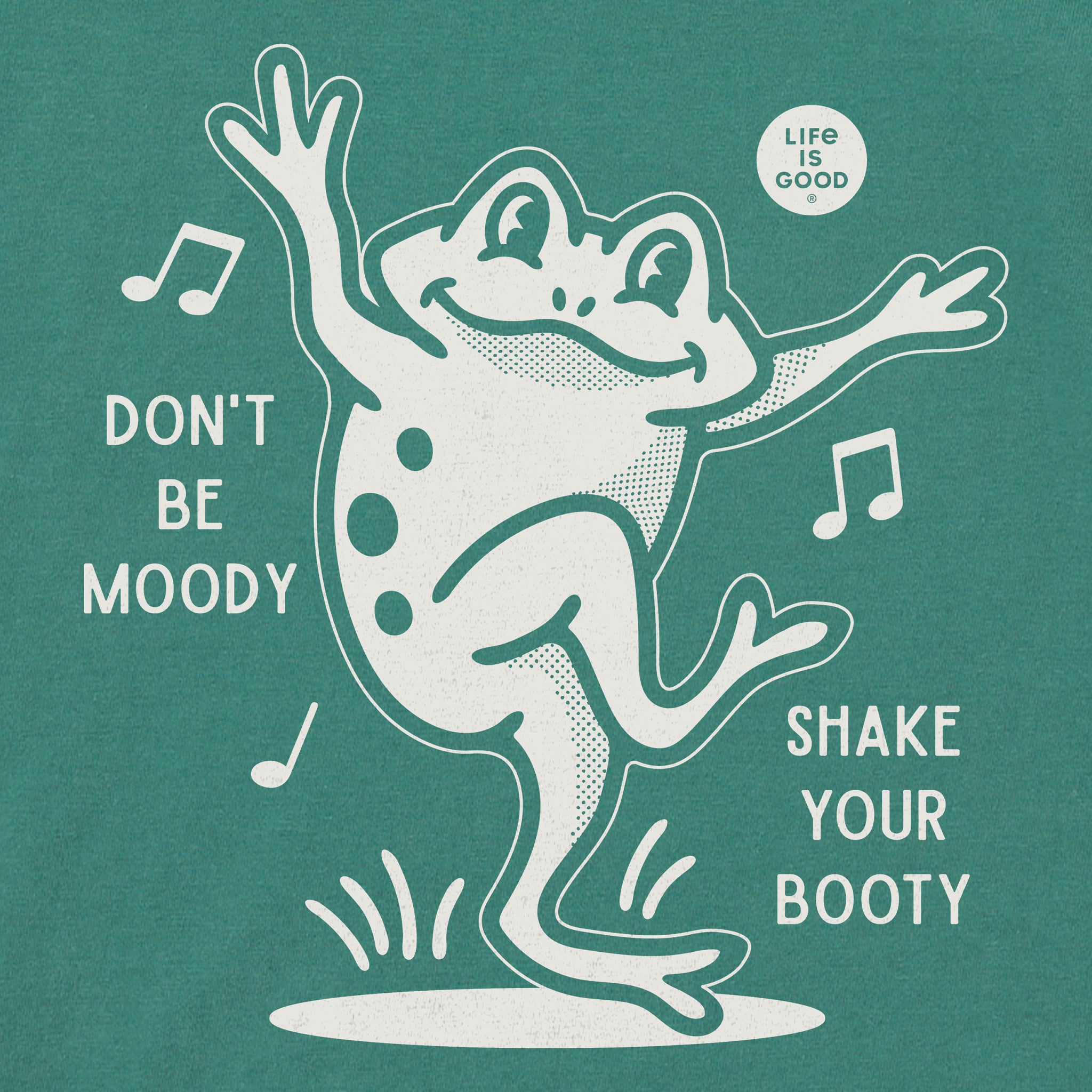 Women's Shake Your Booty Frog Long Sleeve Crusher Boxy Tee | Shop