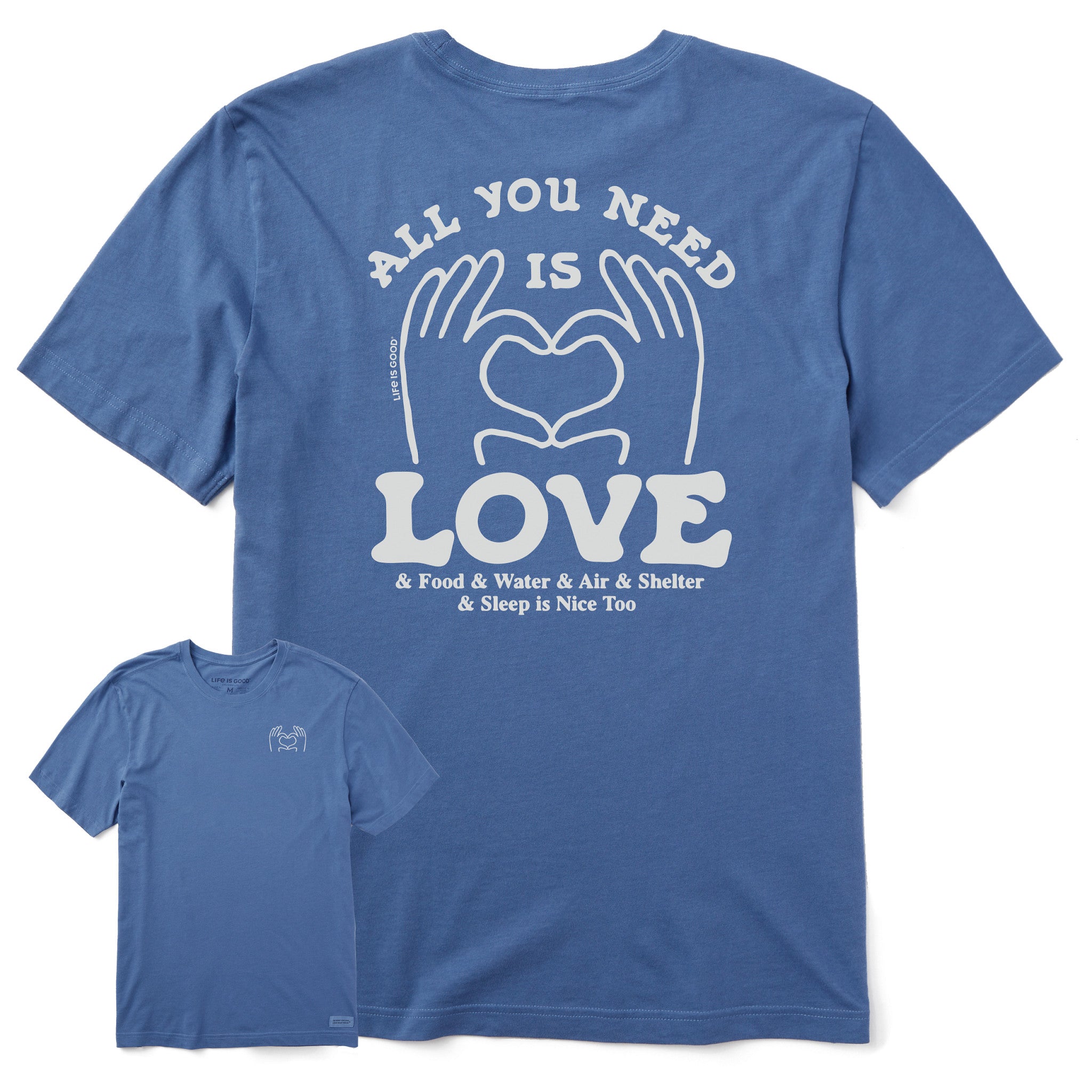 Men's All You Need is Love & Essentials Short Sleeve Tee | Shop
