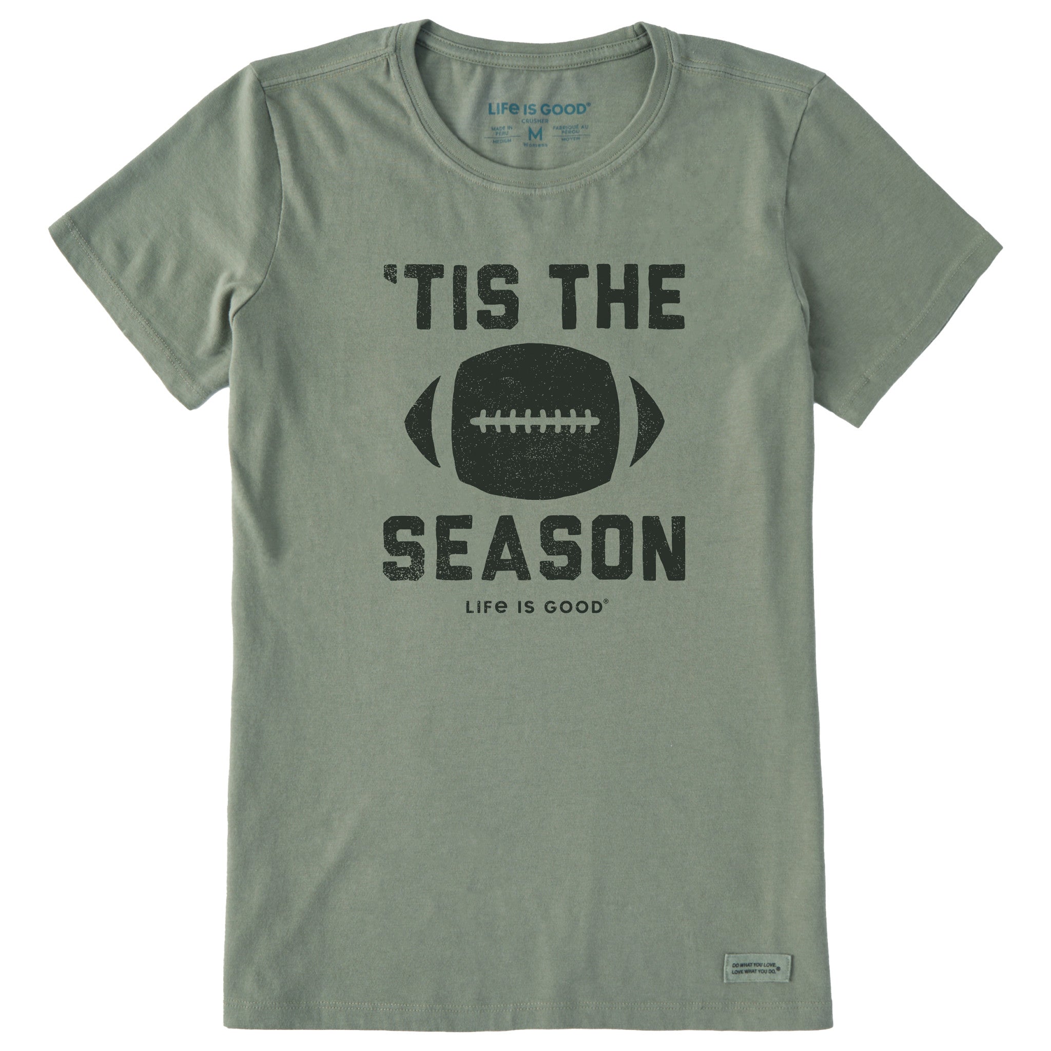 Women's Tis The Football Season Short Sleeve Crusher Tee | Shop