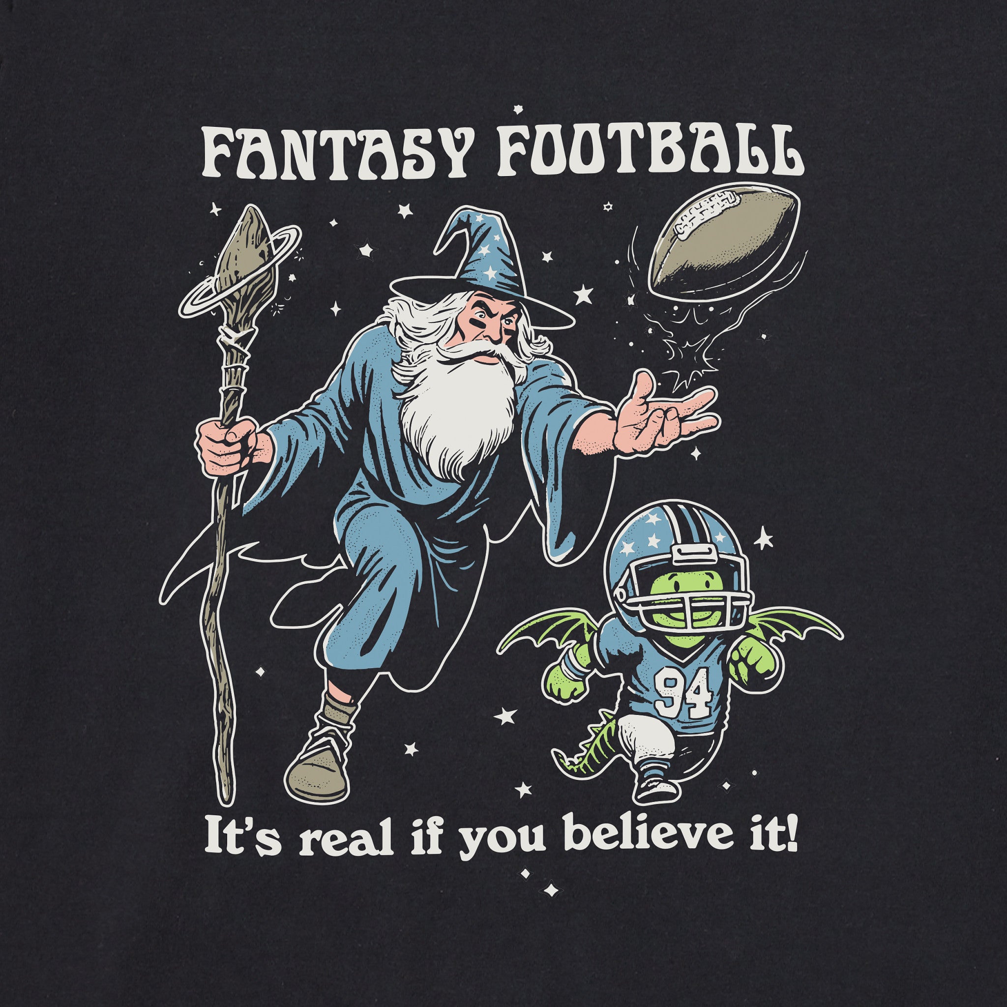 趣味・スポーツ・実用 LIFE-TEXT Men's Fantasy Football Short Sleeve Crusher Tee | Shop Life is Good