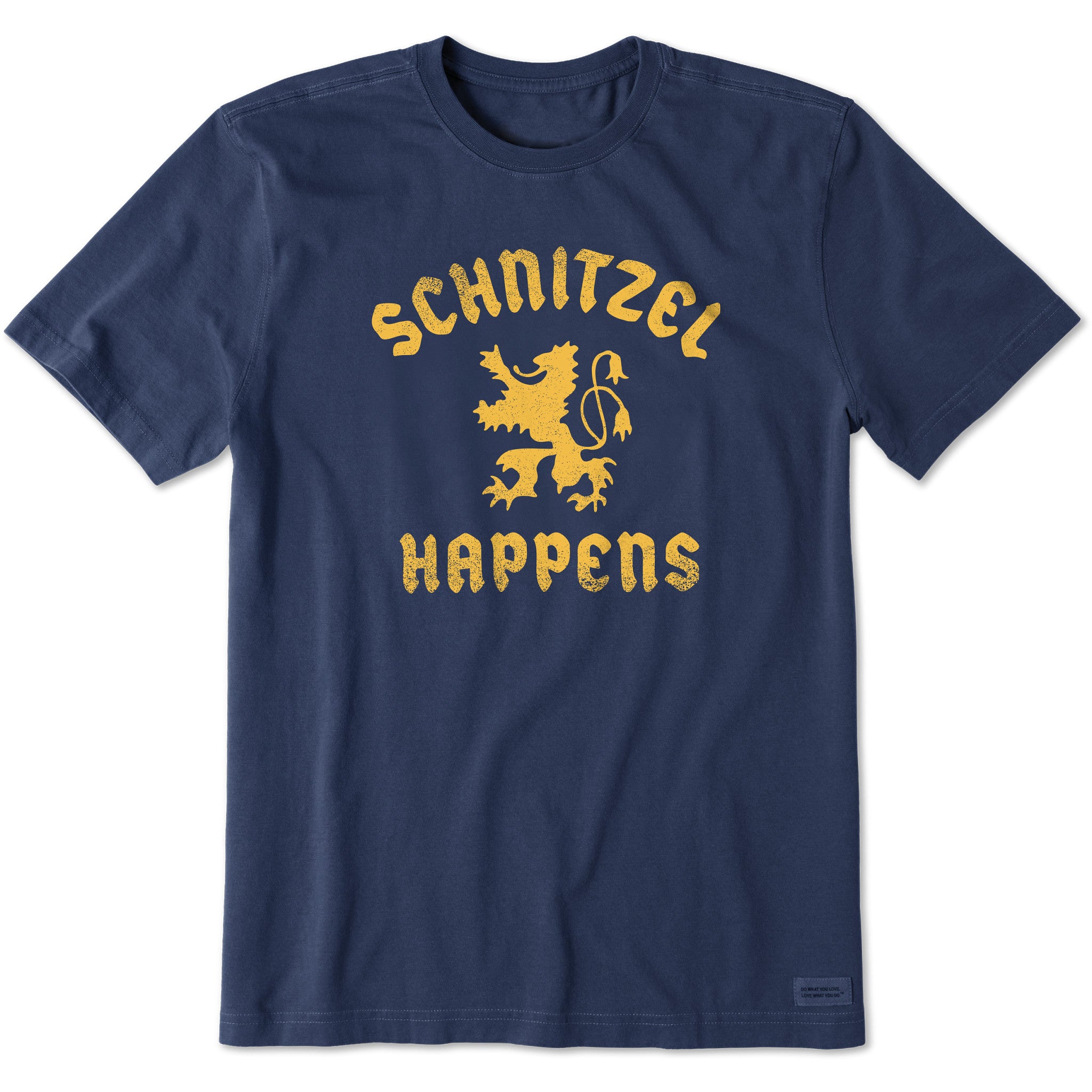 Men's Schnitzel Happens Short Sleeve Crusher Tee | Shop Life is Good