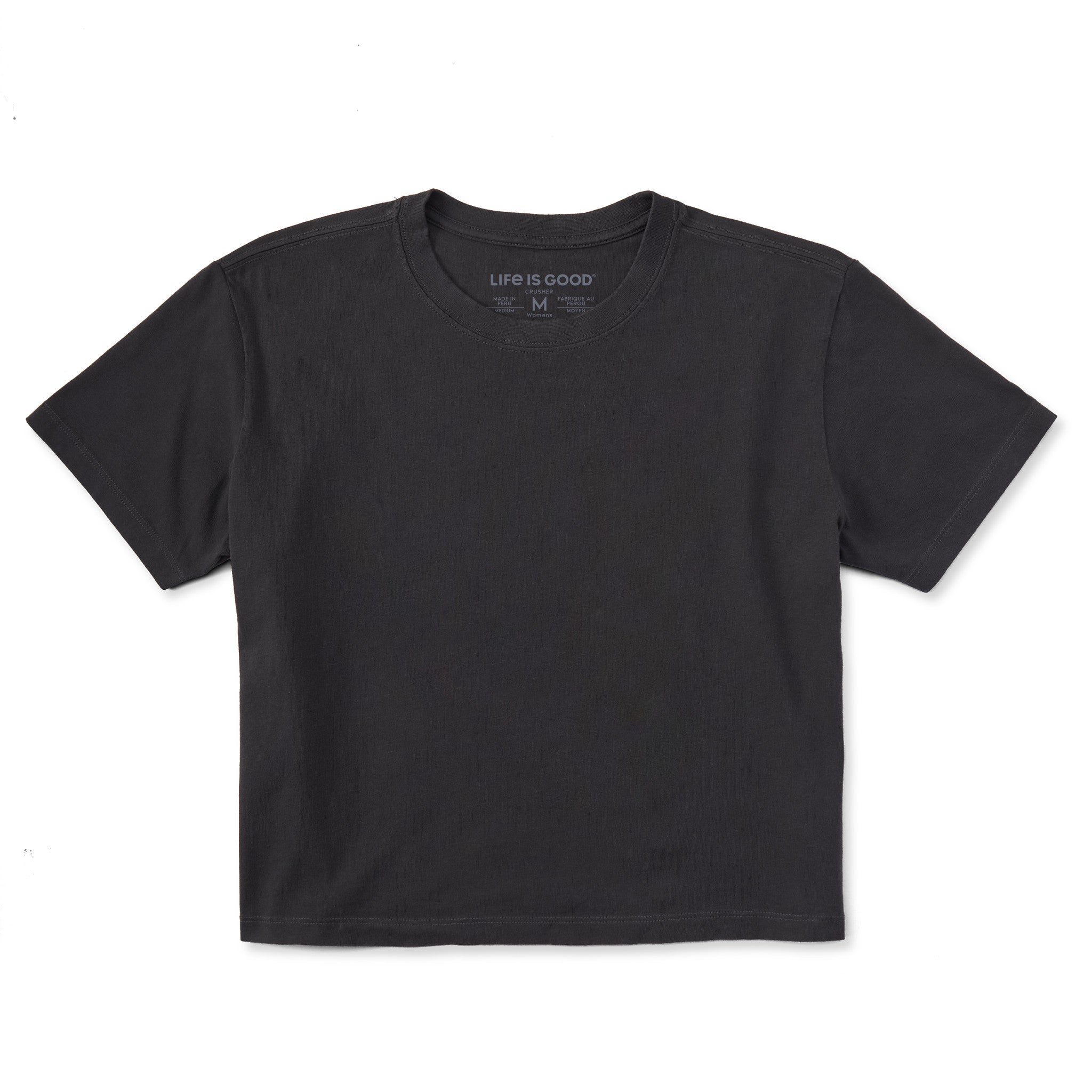 Women's Solid Short Sleeve Crusher Boxy Tee | Shop Life is Good