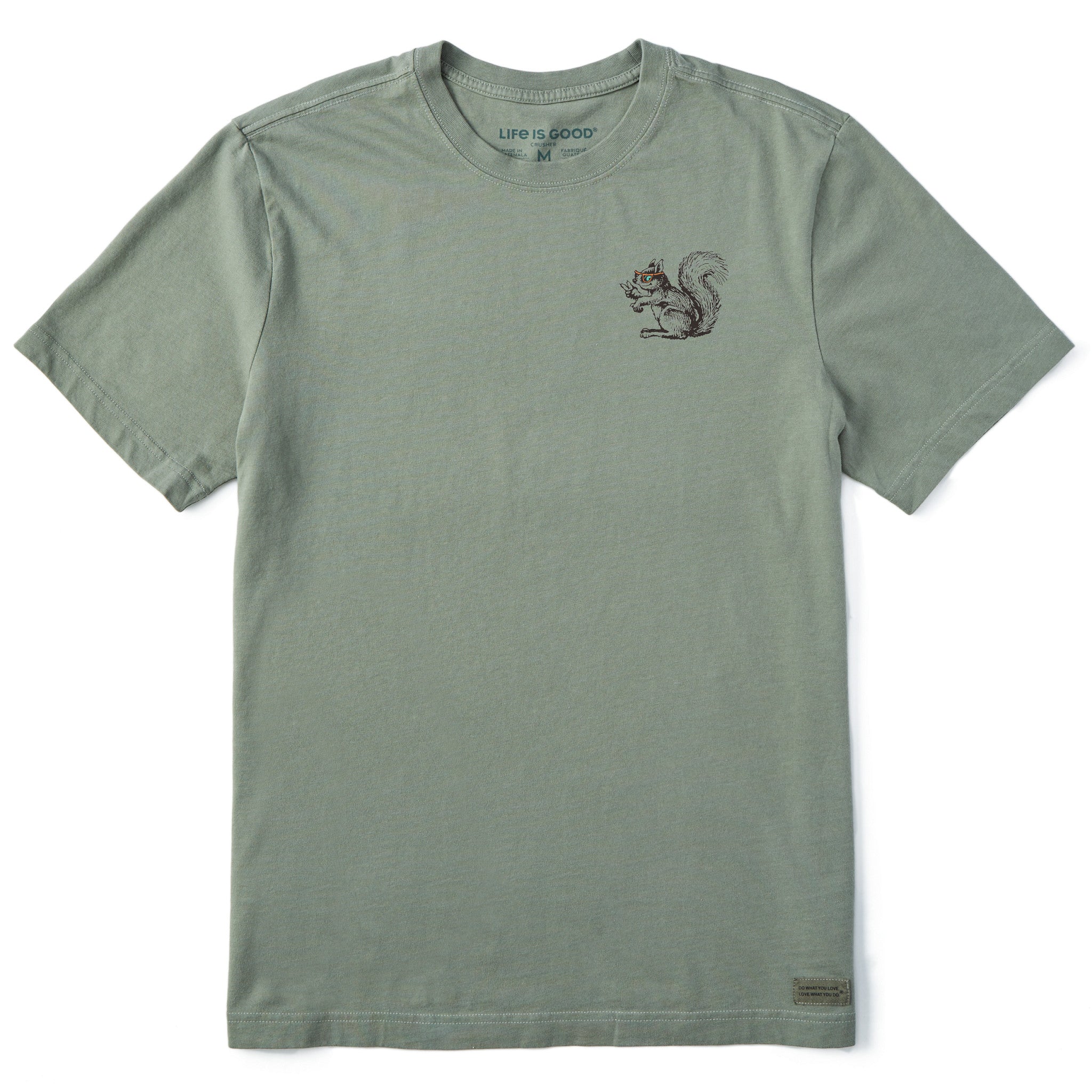 Men's Squirrel Mini Short Sleeve Crusher Tee | Shop Life is Good