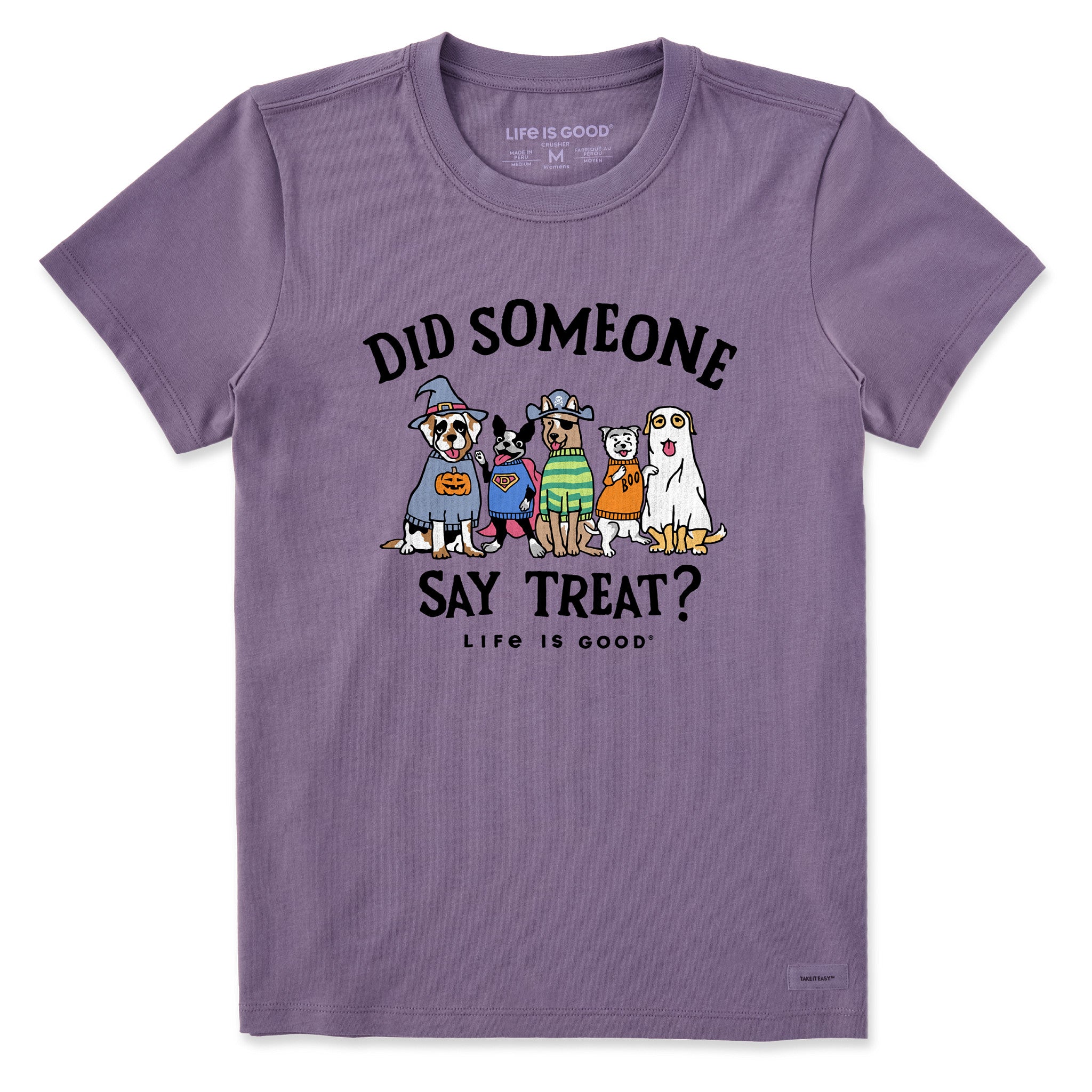 Women's Did Someone Say Treat? Short Sleeve Crusher Tee | Shop
