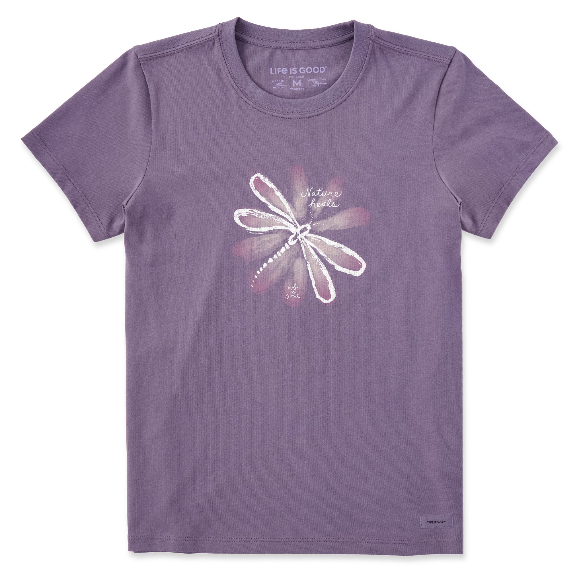 Women's Nature Heals Dragonfly Short Sleeve Crusher Tee | Shop