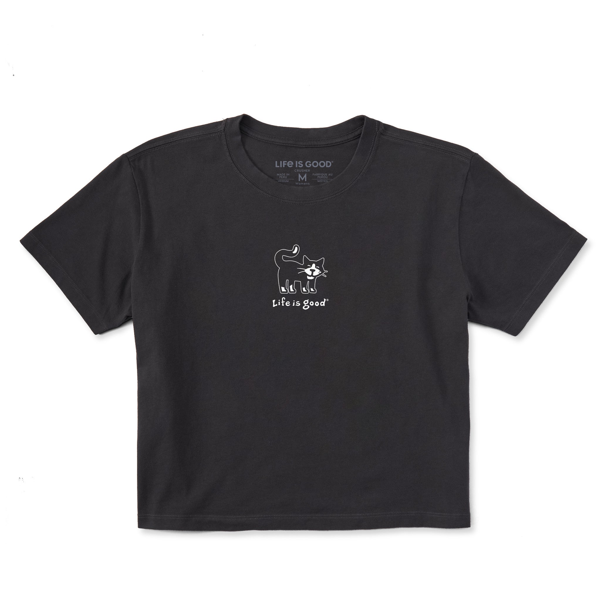 【CPGN STUDIO】Smile Life Embroidery Short Sleeve T-shirt CPGN STUDIO】Smile Life Embroidery Short Sleeve T-shirt