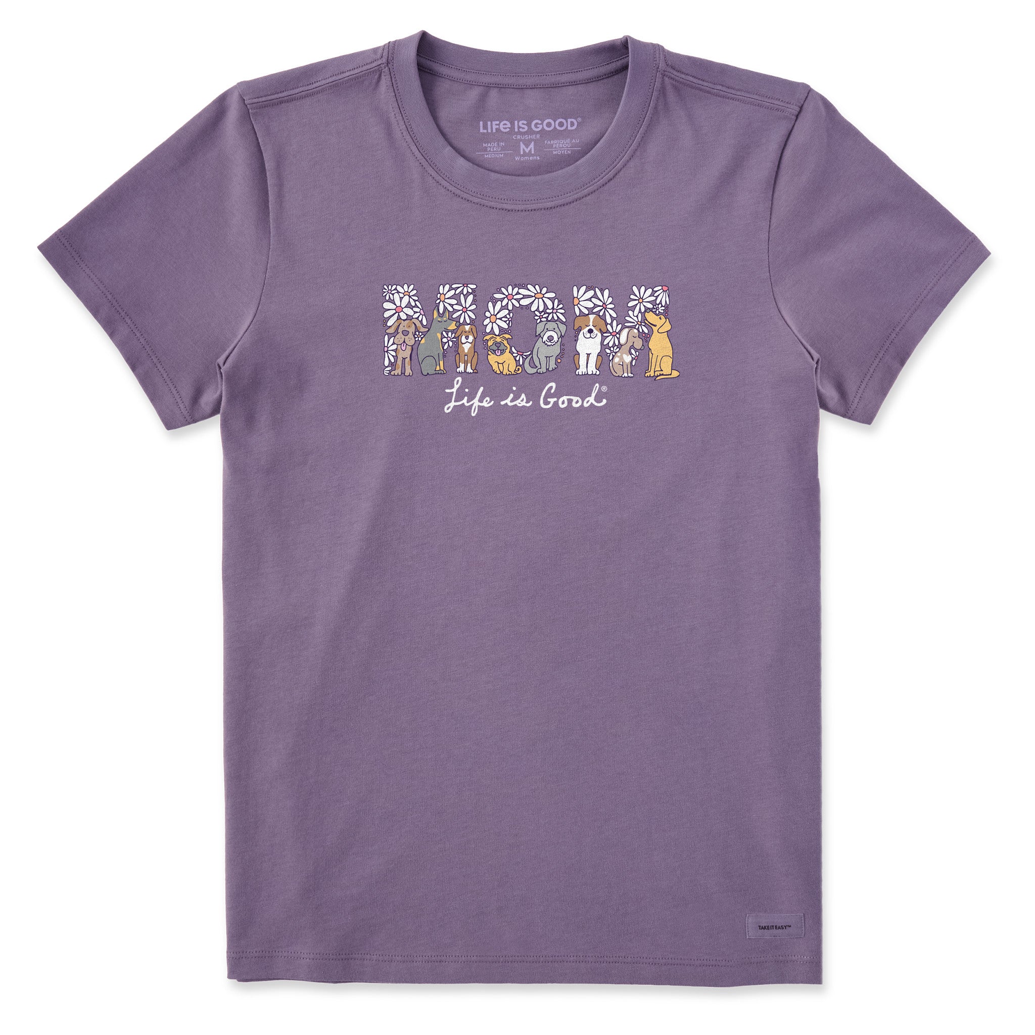Women's Mom Life is Good Dogs Short Sleeve Tee | Shop Life is Good