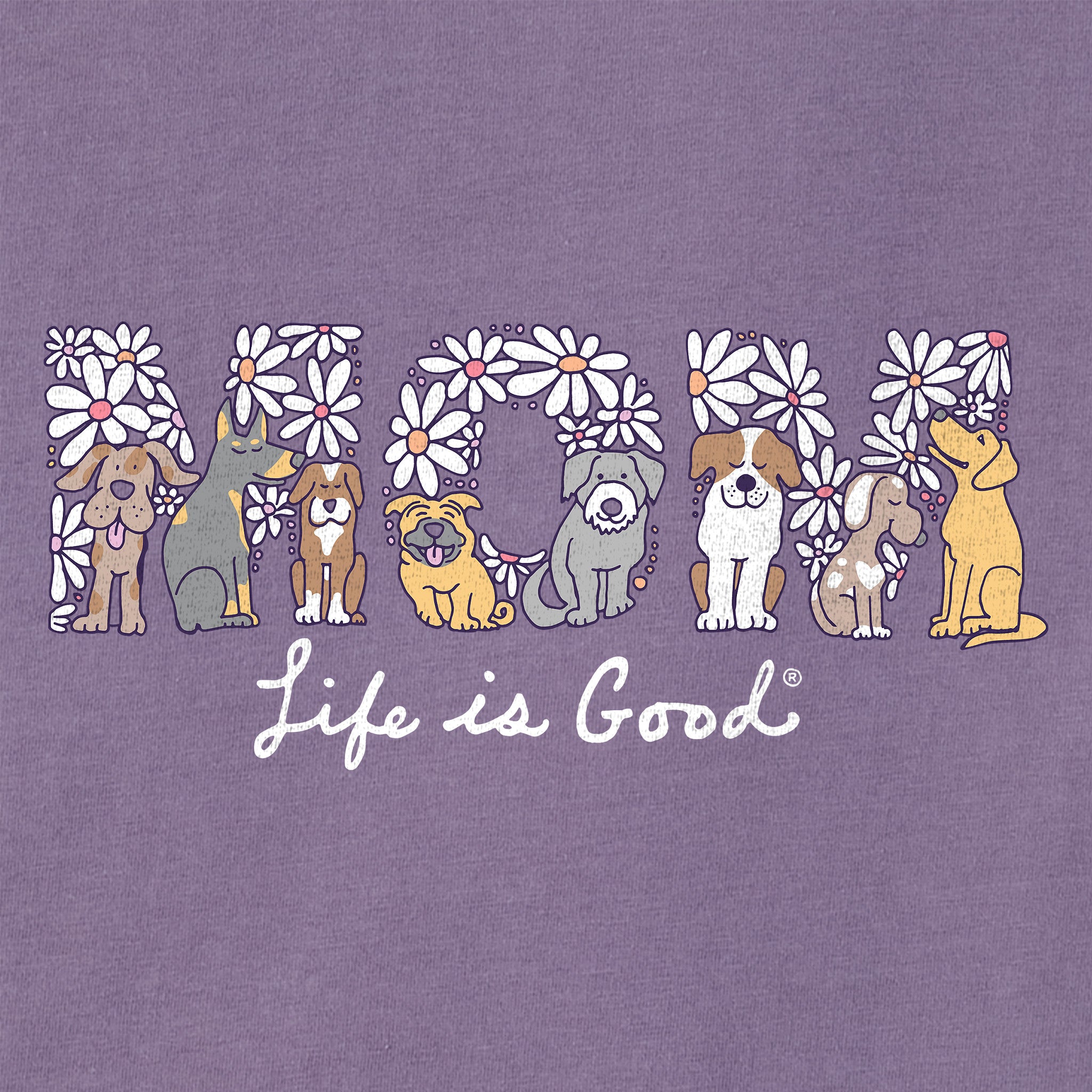 MYHALF Life Is Golden With A Doodle Shirt | Funny Dog Mom T-Shirt For Women, Short Sleeve Graphic Tee