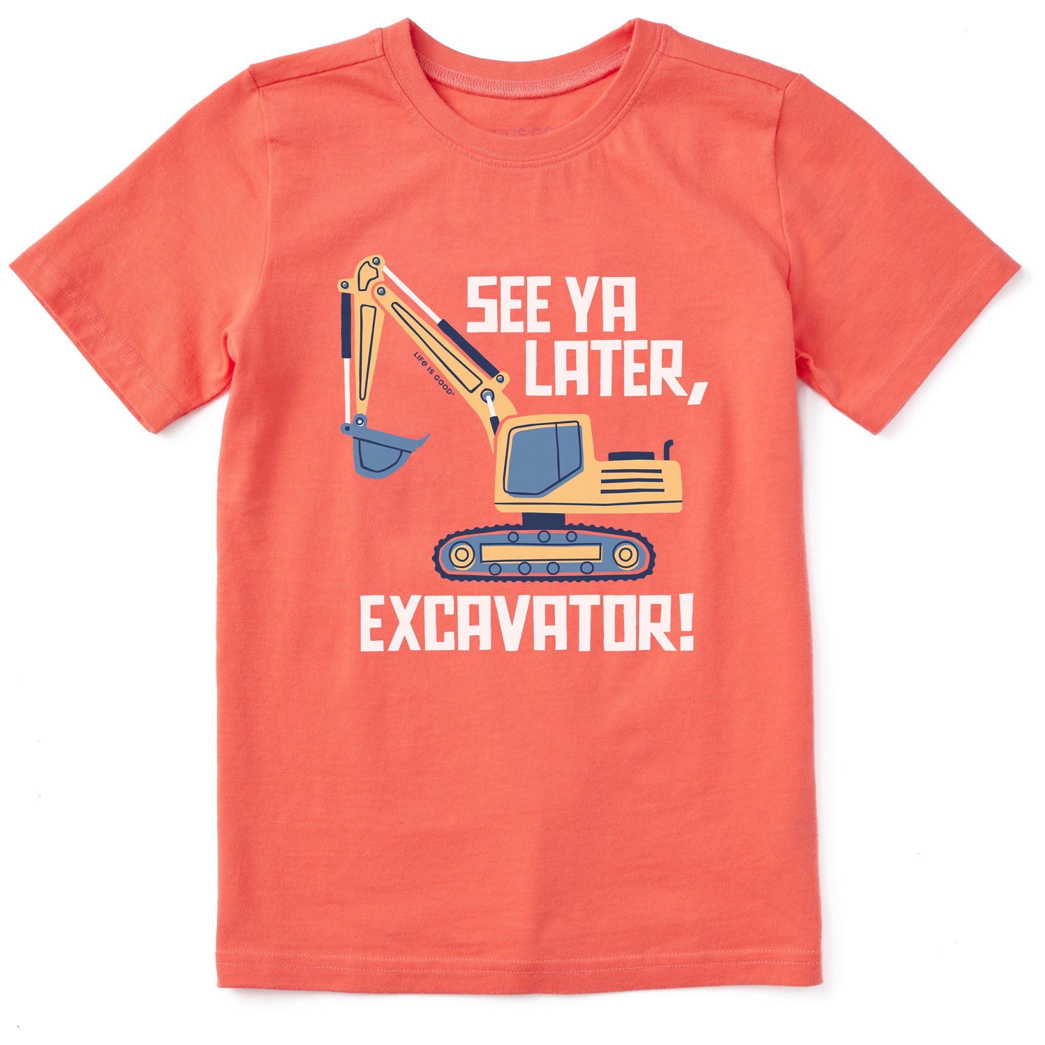 SALT AND PEPPER Jungen T-Shirt Langarm Mit Bagger-Print - Baumwolle, Gemütlich, Für Kleine Baustellenfans