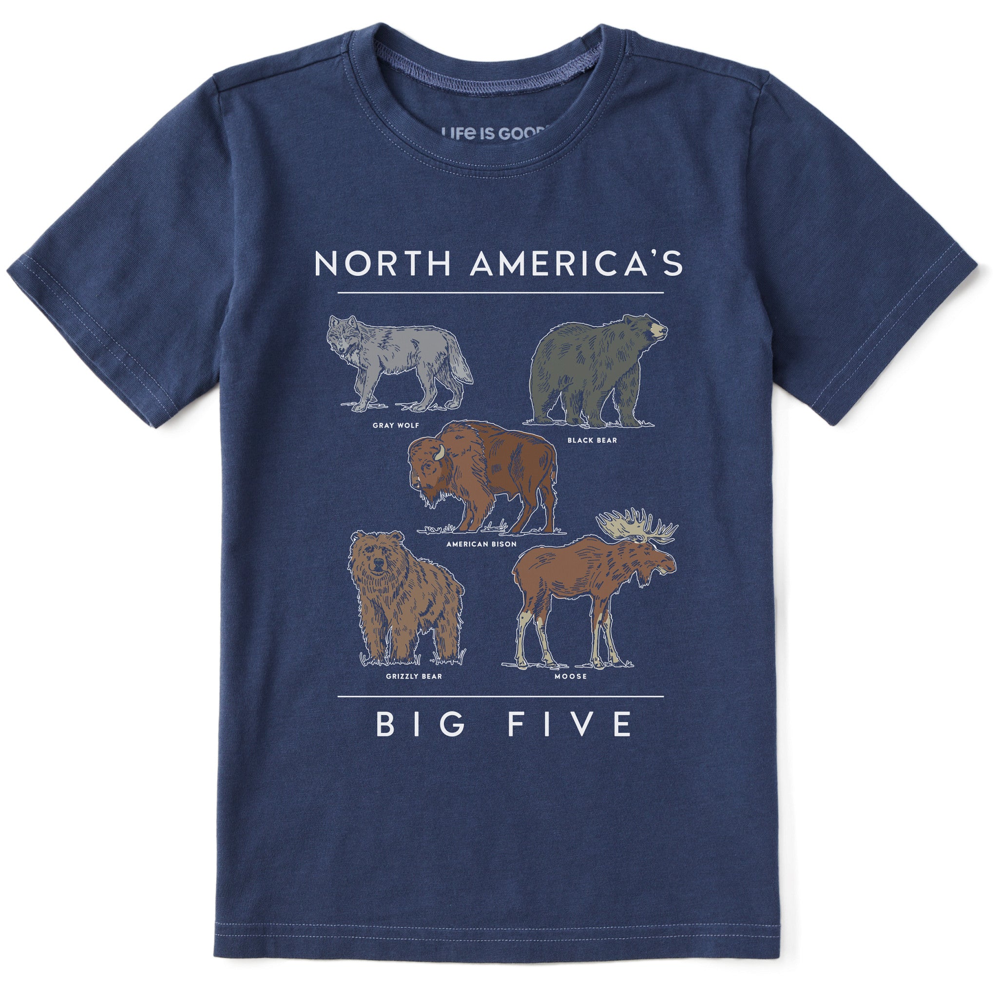 Kids North America's Big 5 Short Sleeve Crusher Tee | Shop Life is
