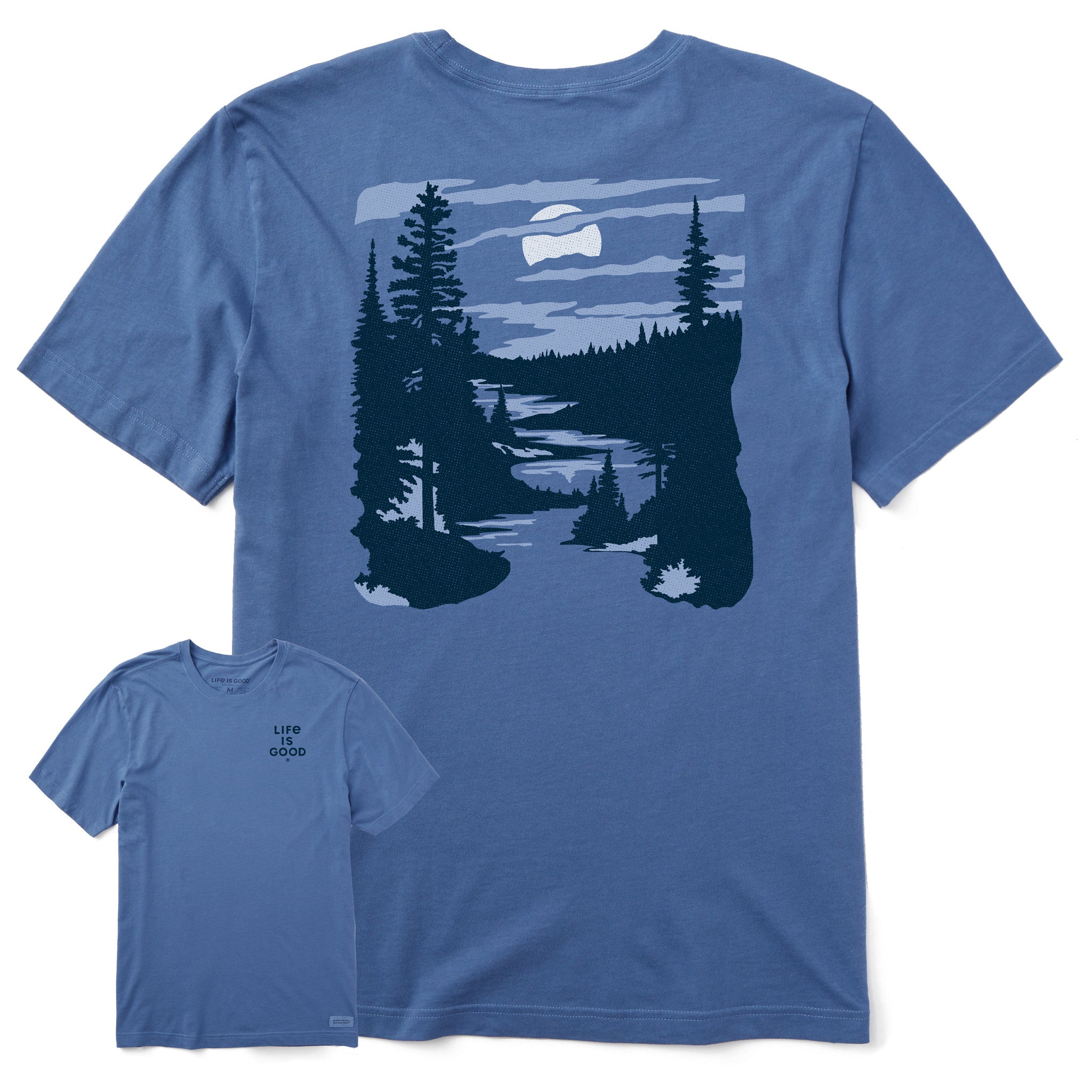 【IMAGINARY X GRAVER】Chauncey Coming Bear Short Sleeve Tee Imaginary Chauncey the Bear Blue Unisex Tee – Lionsgate Shop