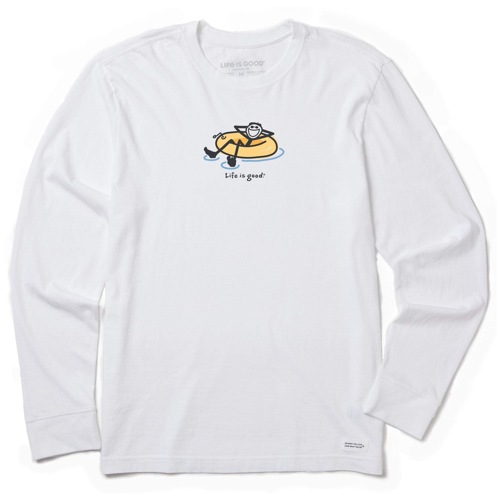 Men's Inner Tube Jake Long Sleeve Crusher Tee | Shop Life is Good