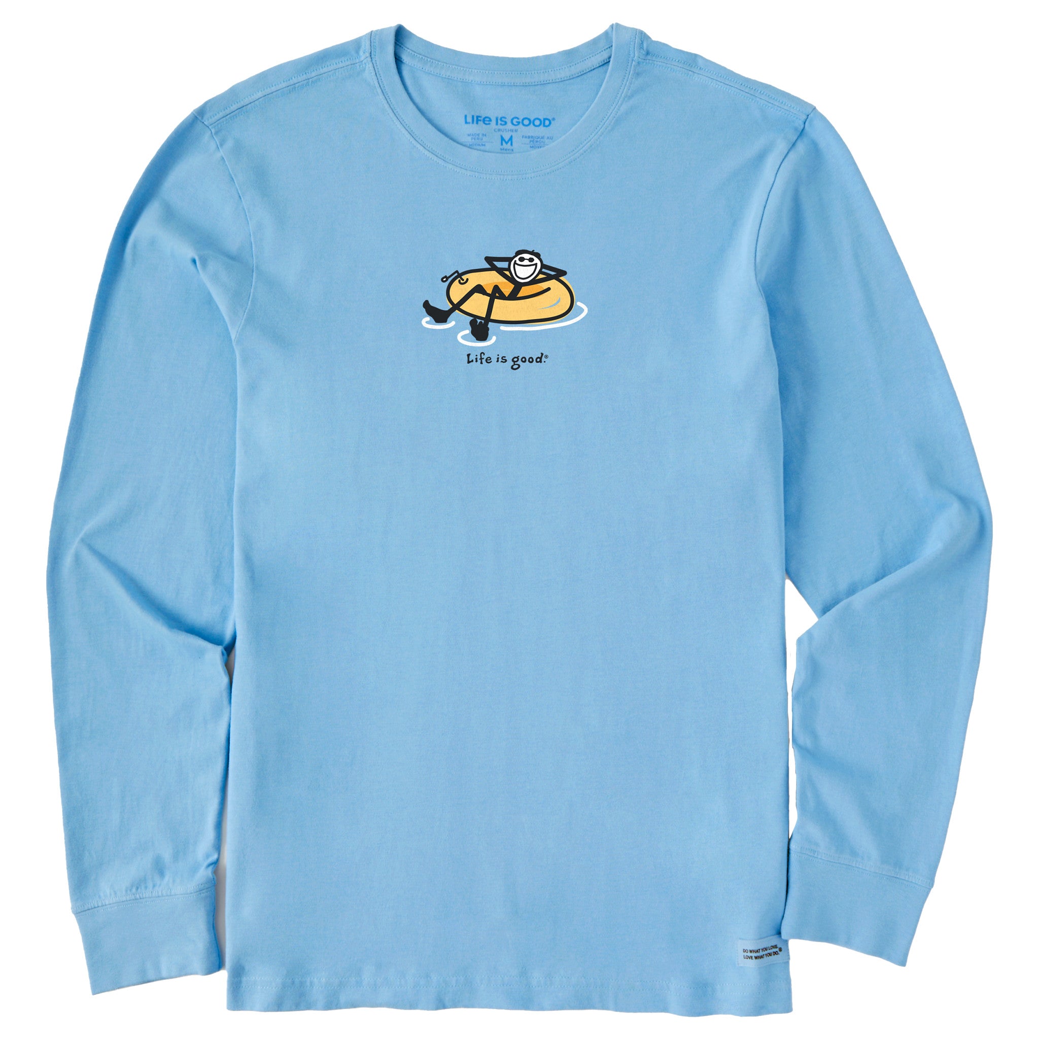 Men's Inner Tube Jake Long Sleeve Crusher Tee | Shop Life is Good