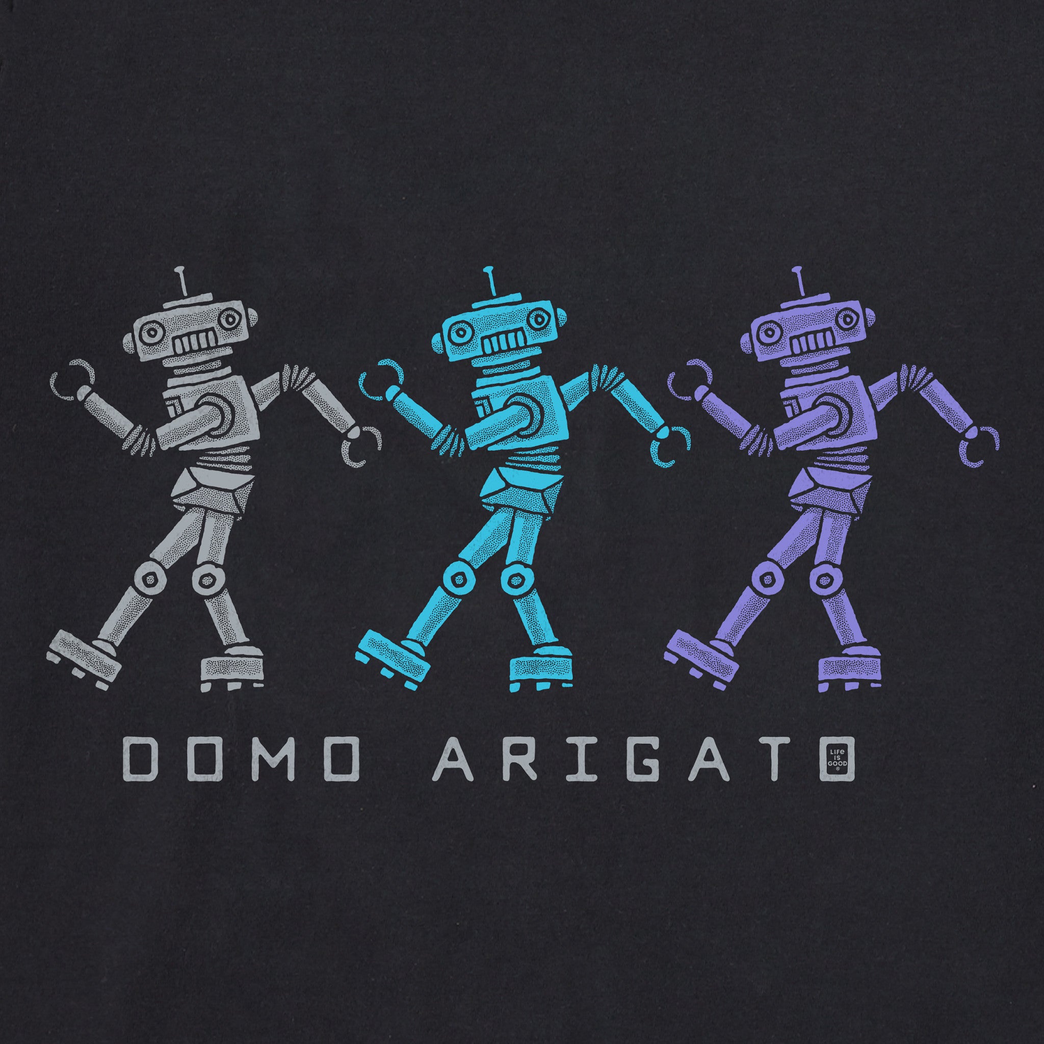 Product image for "Women's Domo Arigato Robots Short Sleeve Crusher Boxy Tee" ||152324_2