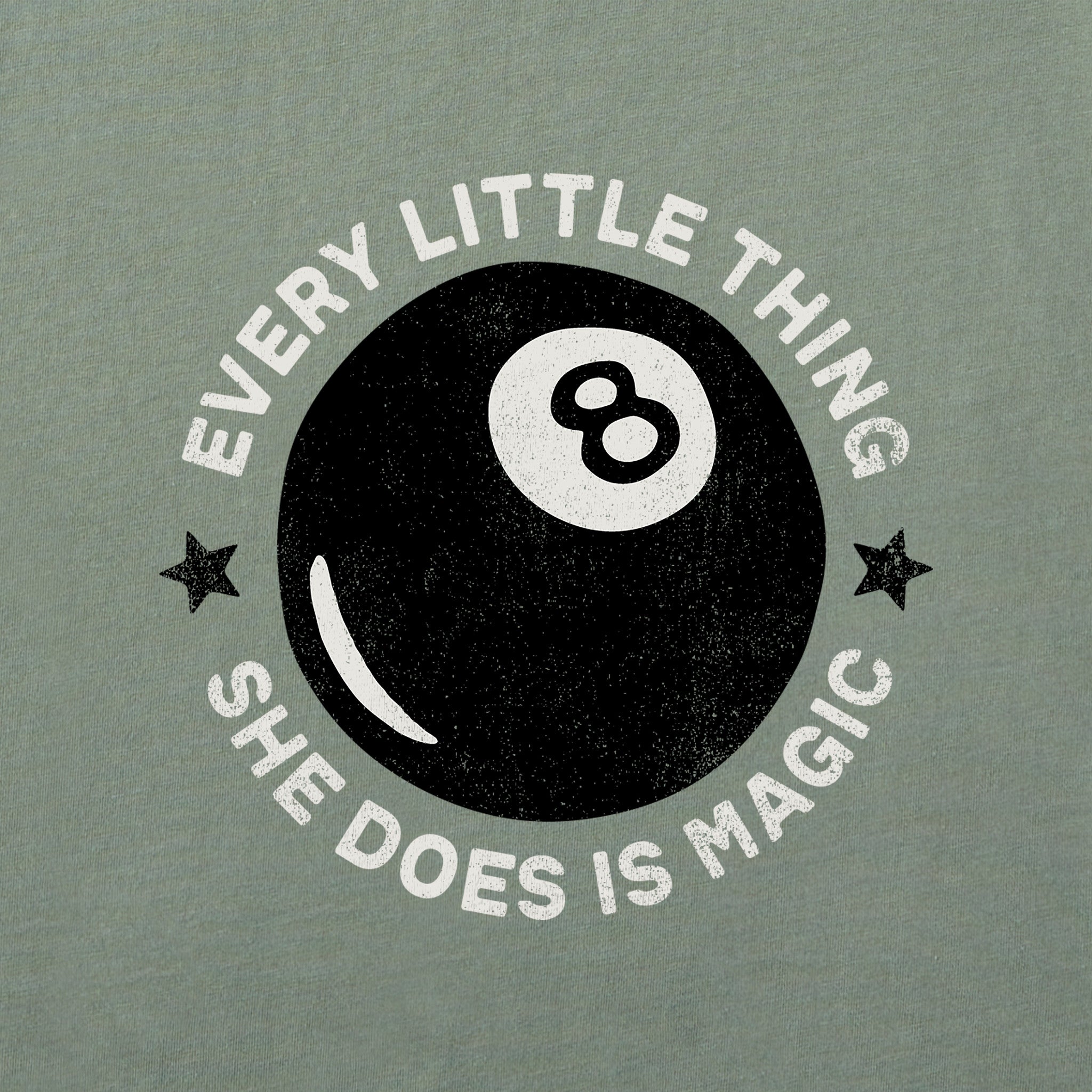 Women's Every Little Thing She Does is Magic Short Sleeve Crusher