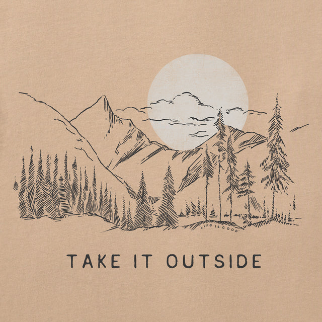 Product image for "Men's Take it Outside Sunset Short Sleeve Crusher Tee" ||153404_2