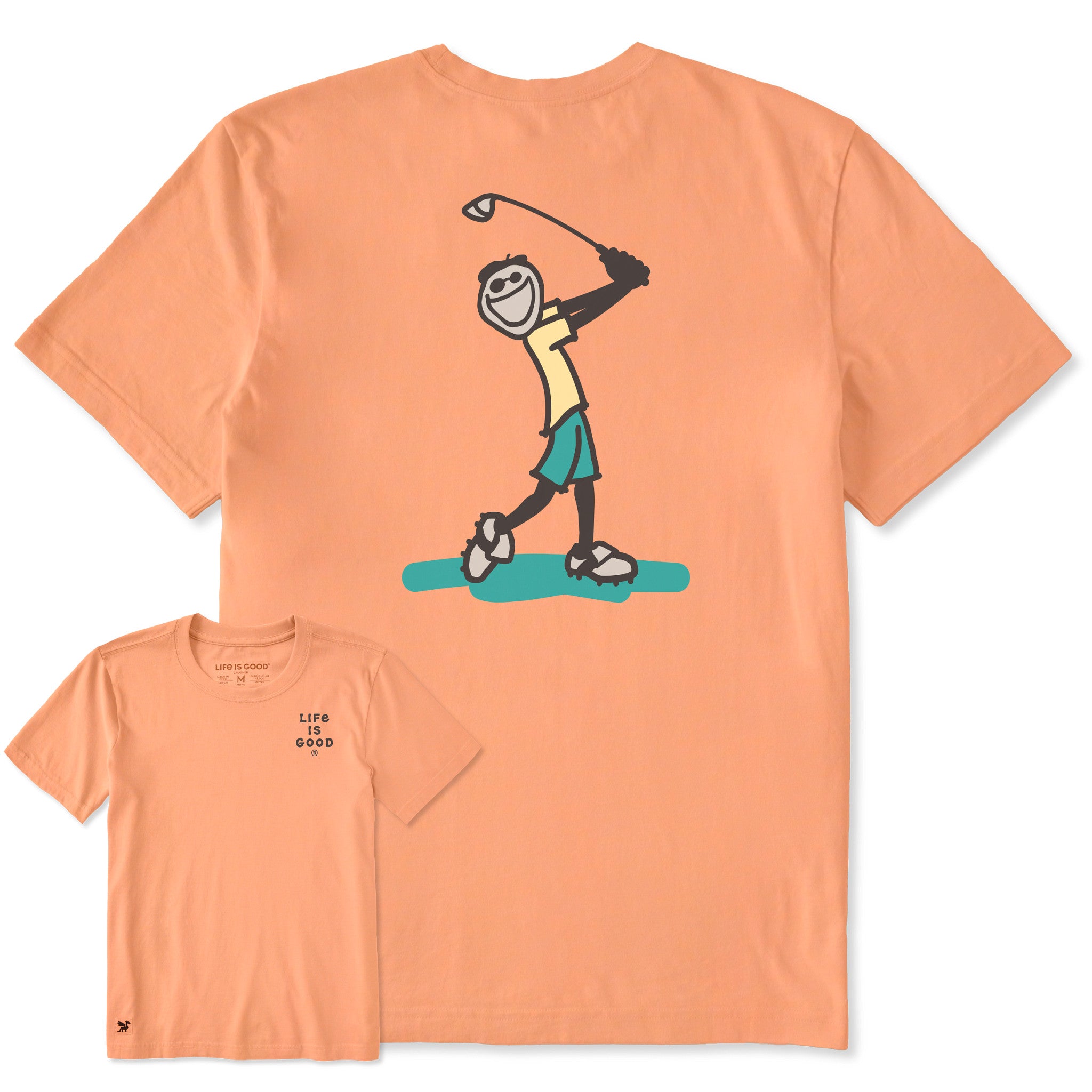 Men's Jake Golf Swing Short Sleeve Crusher-LITE Tee | Shop Life is