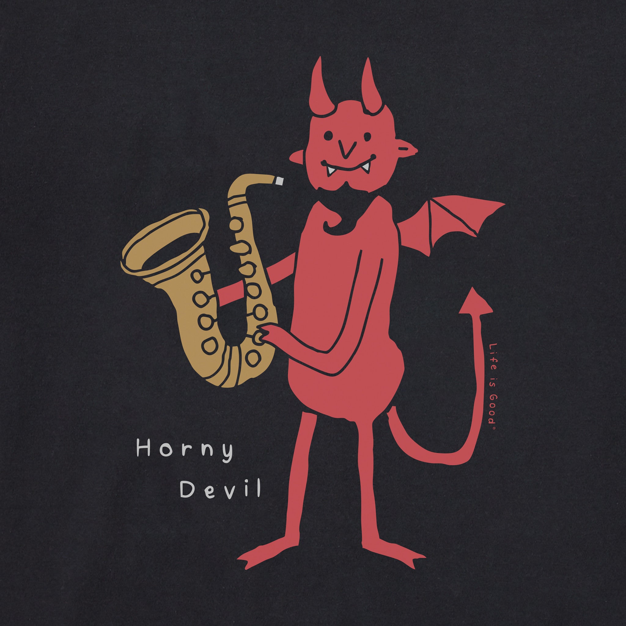 Men's Horny Devil Short Sleeve Crusher-LITE Tee | Shop Life is Good