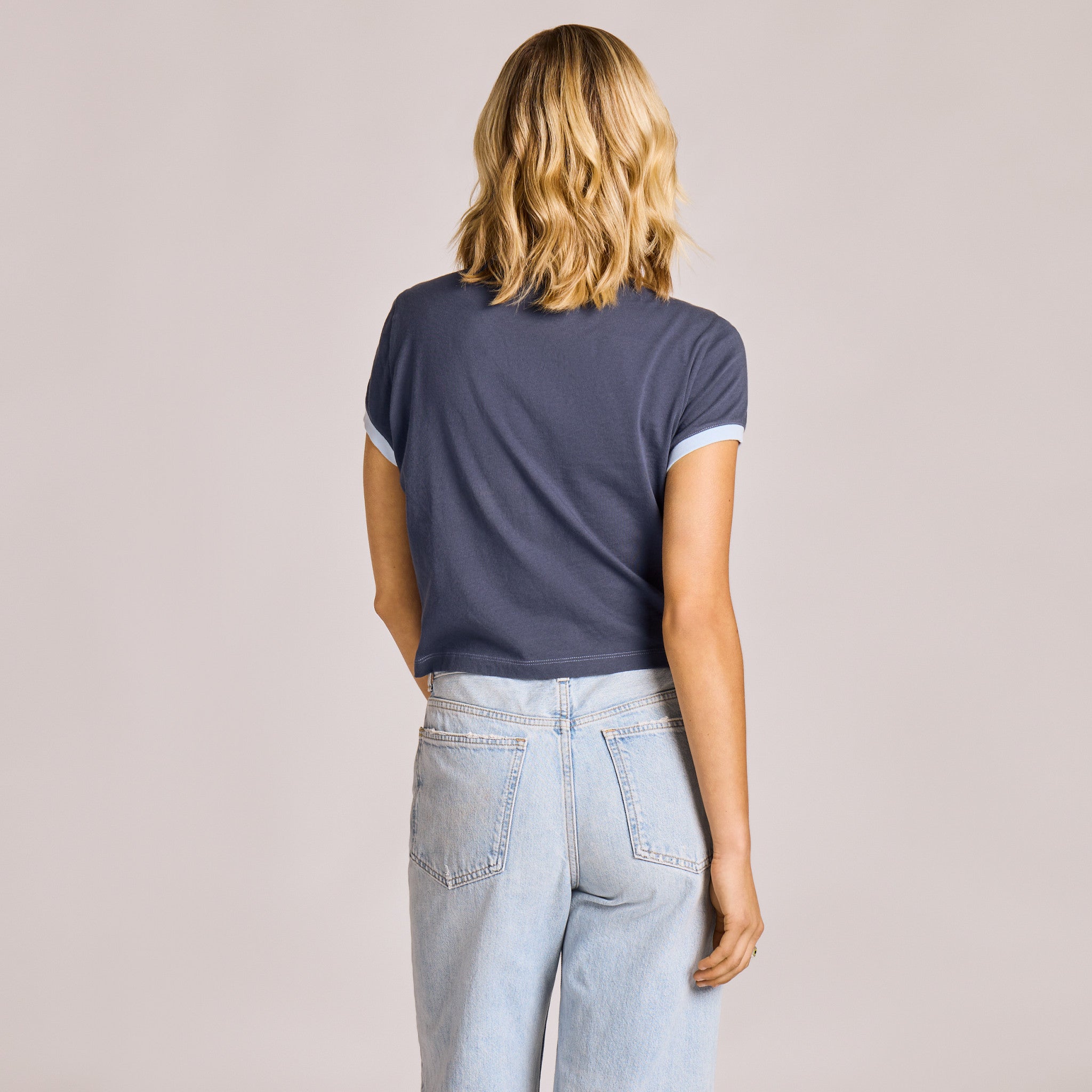 Women's Sunny Days Ahead Sun Crusher-LITE Shrunken Ringer Tee