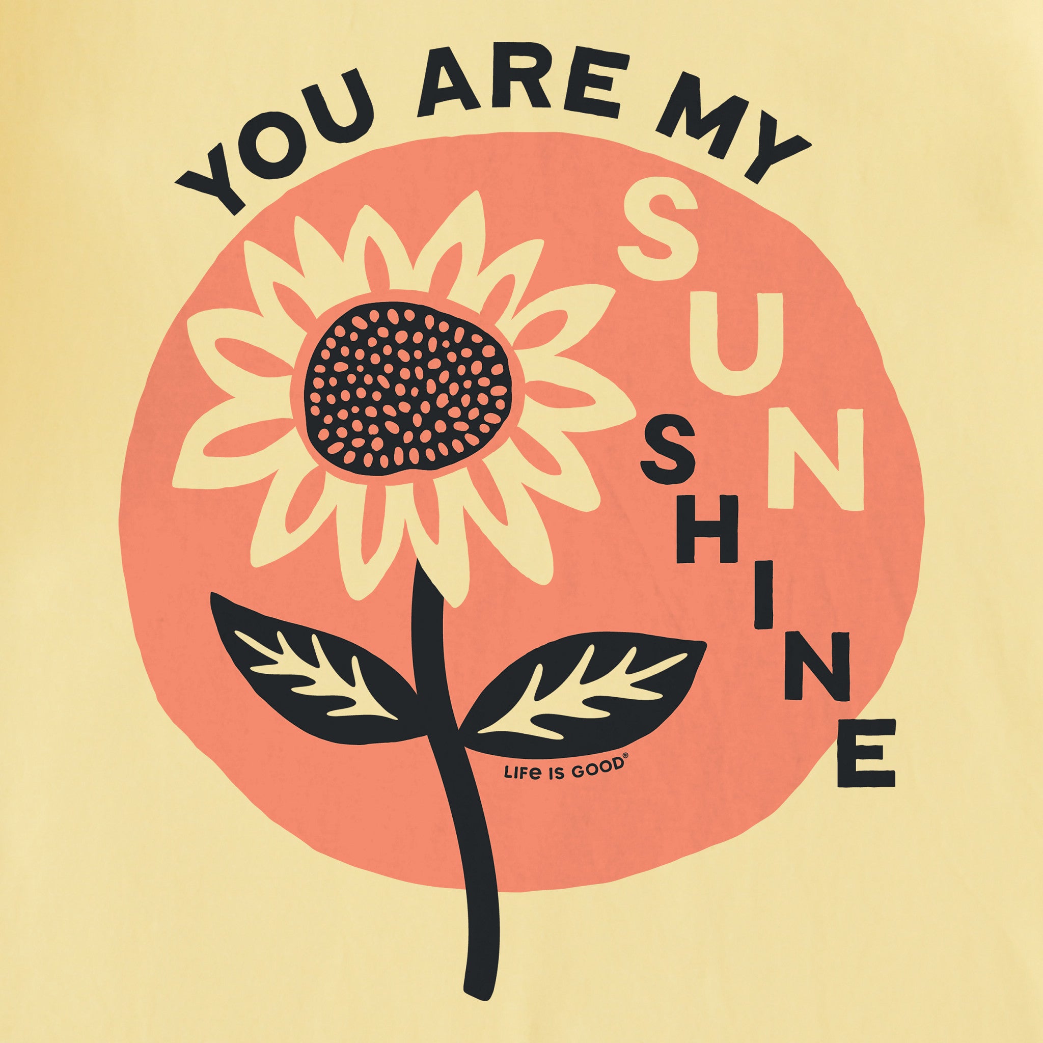 Toddler You Are My Sunflower Short Sleeve Crusher Tee | Shop Life