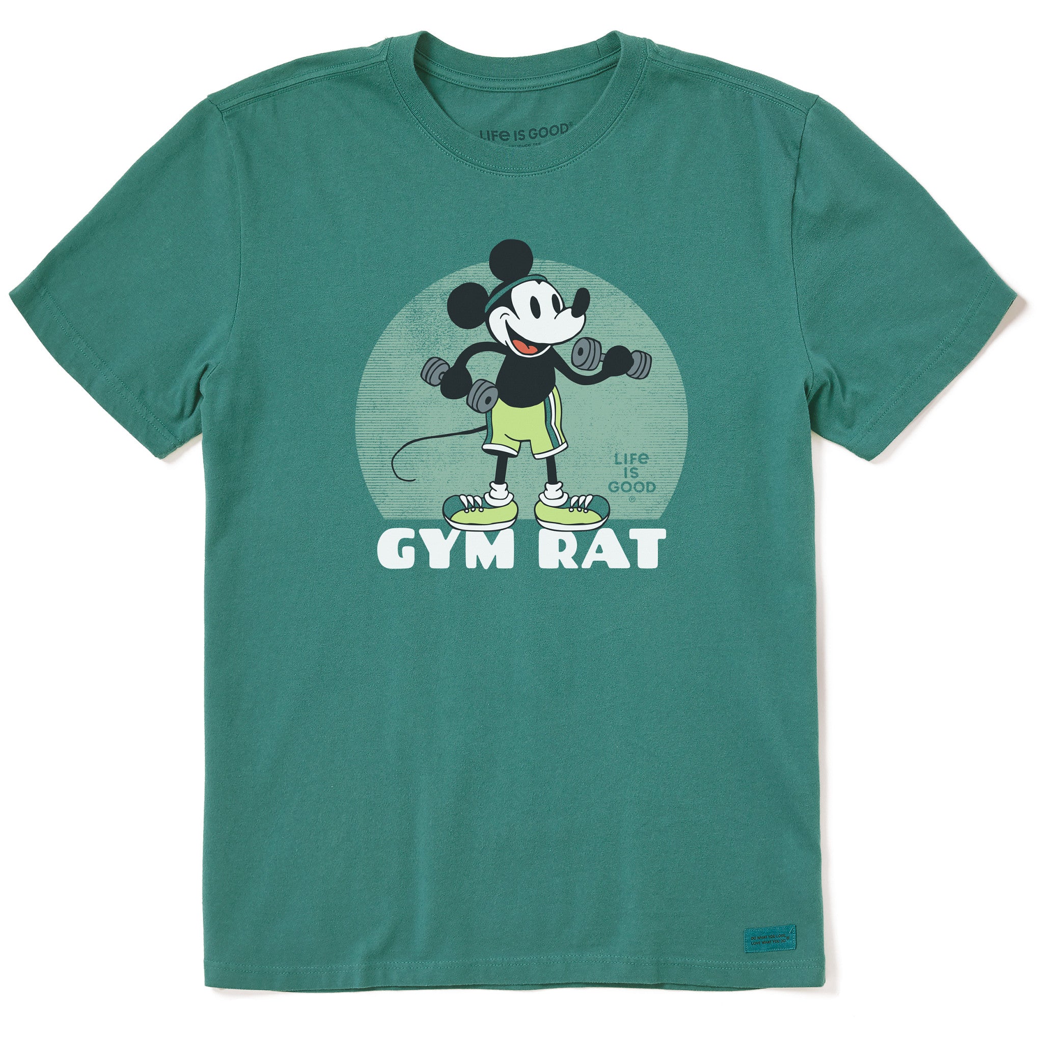 Men's Gym Rat Willie Short Sleeve Crusher Tee | Shop Life is Good