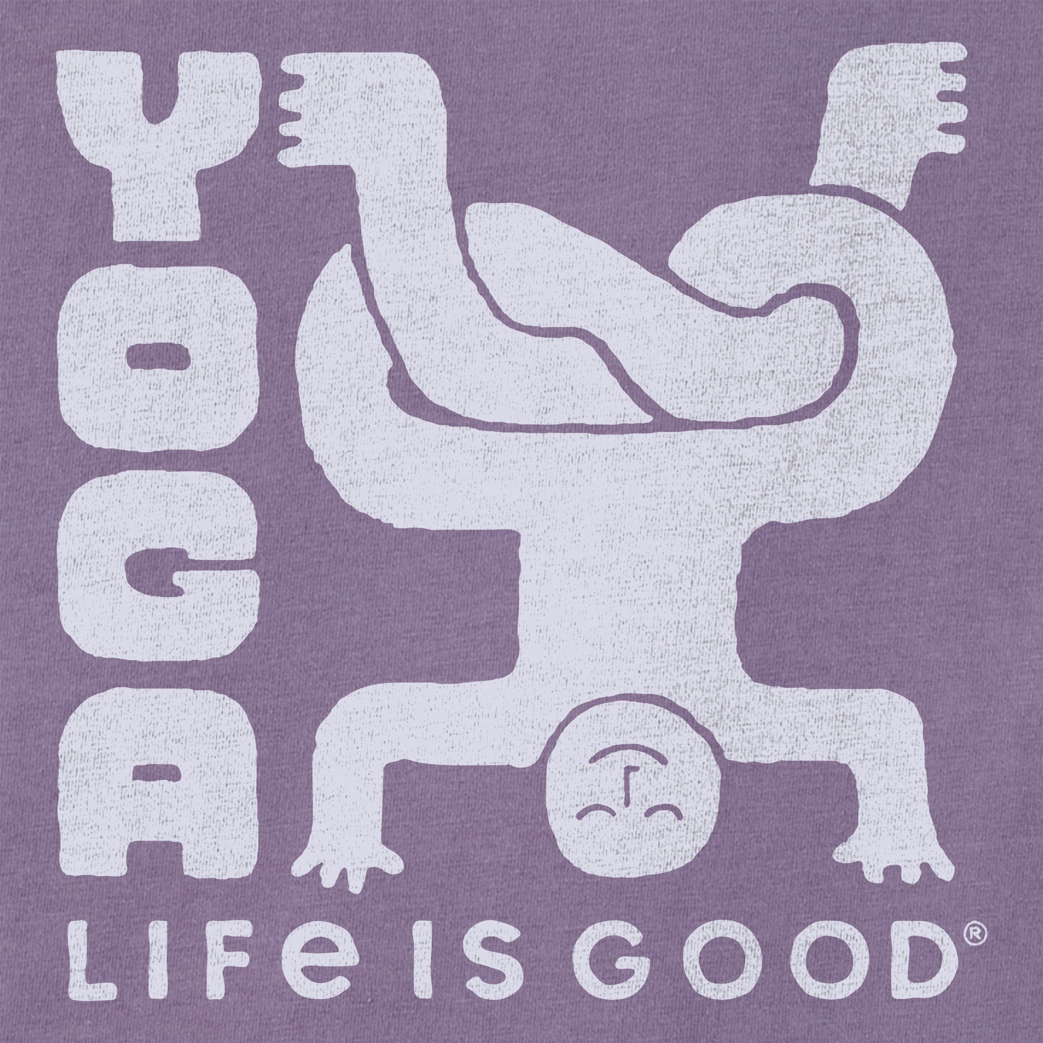 Product image for "Women's Yoga Life is Good Short Sleeve Crusher Tee" ||154402_2