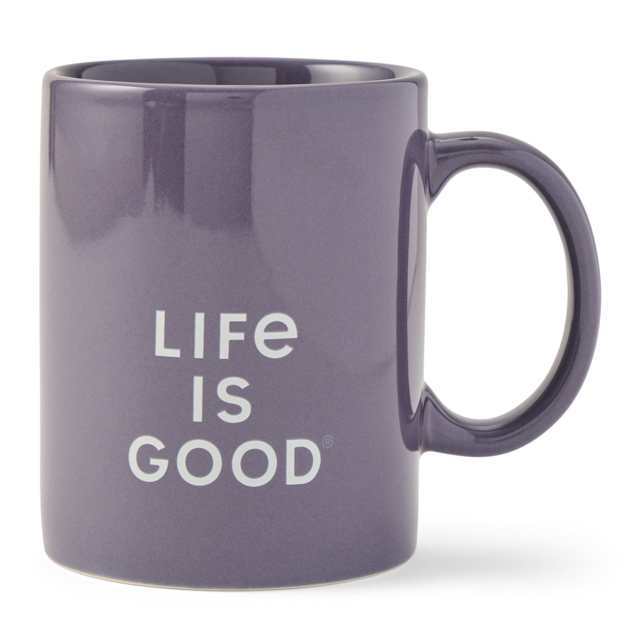 Life is Good Woodcut Heart Jake's Mug - Thumbnail 4