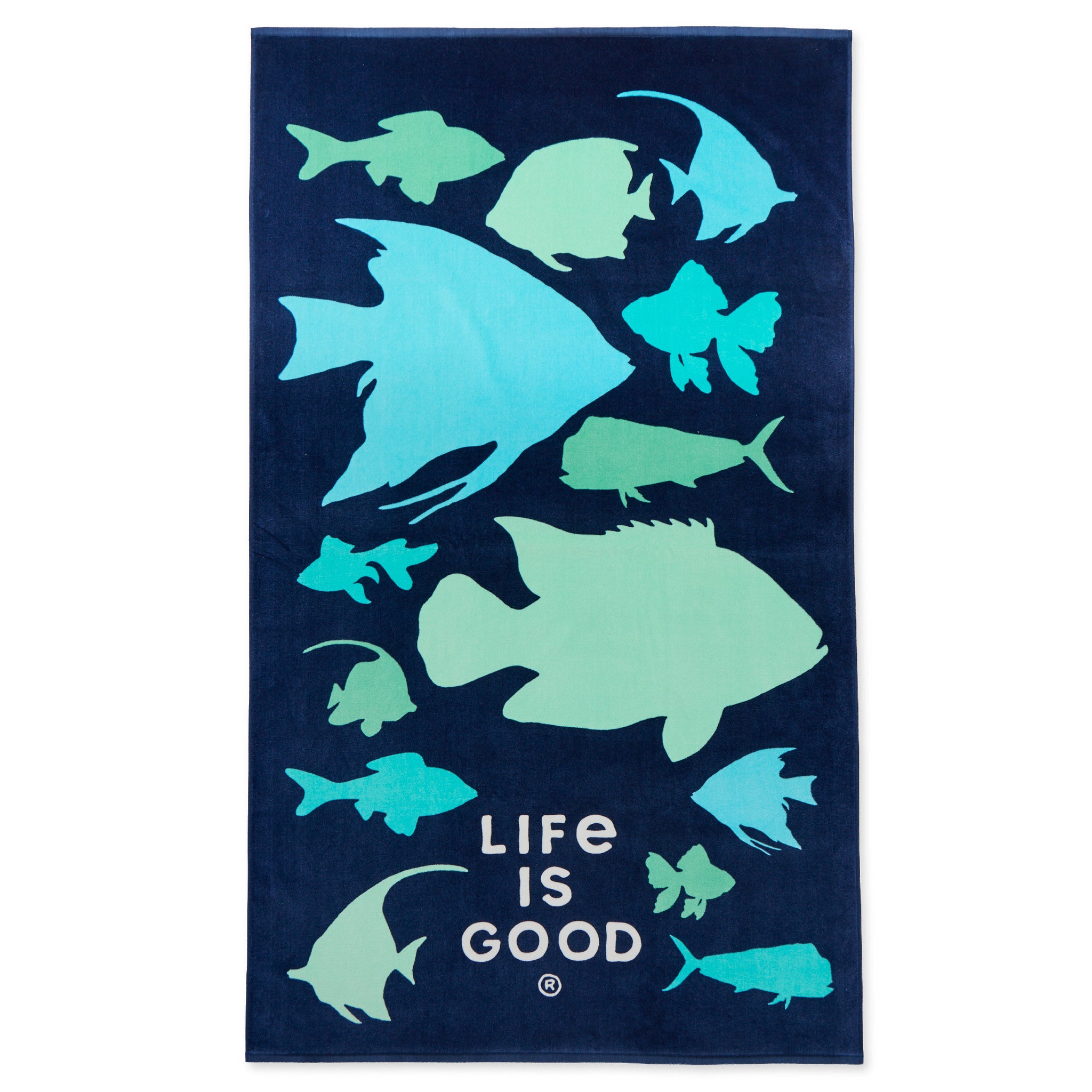 Life is Good Beach Towel