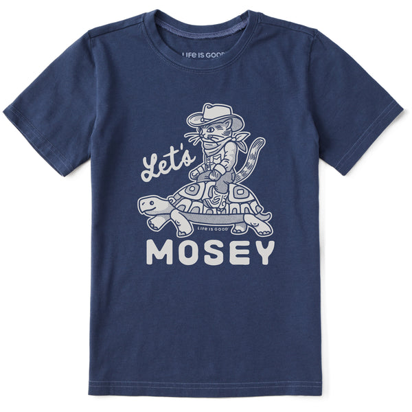 Kids Let's Mosey Cowboy Cat Short Sleeve Crusher Tee | Shop Life