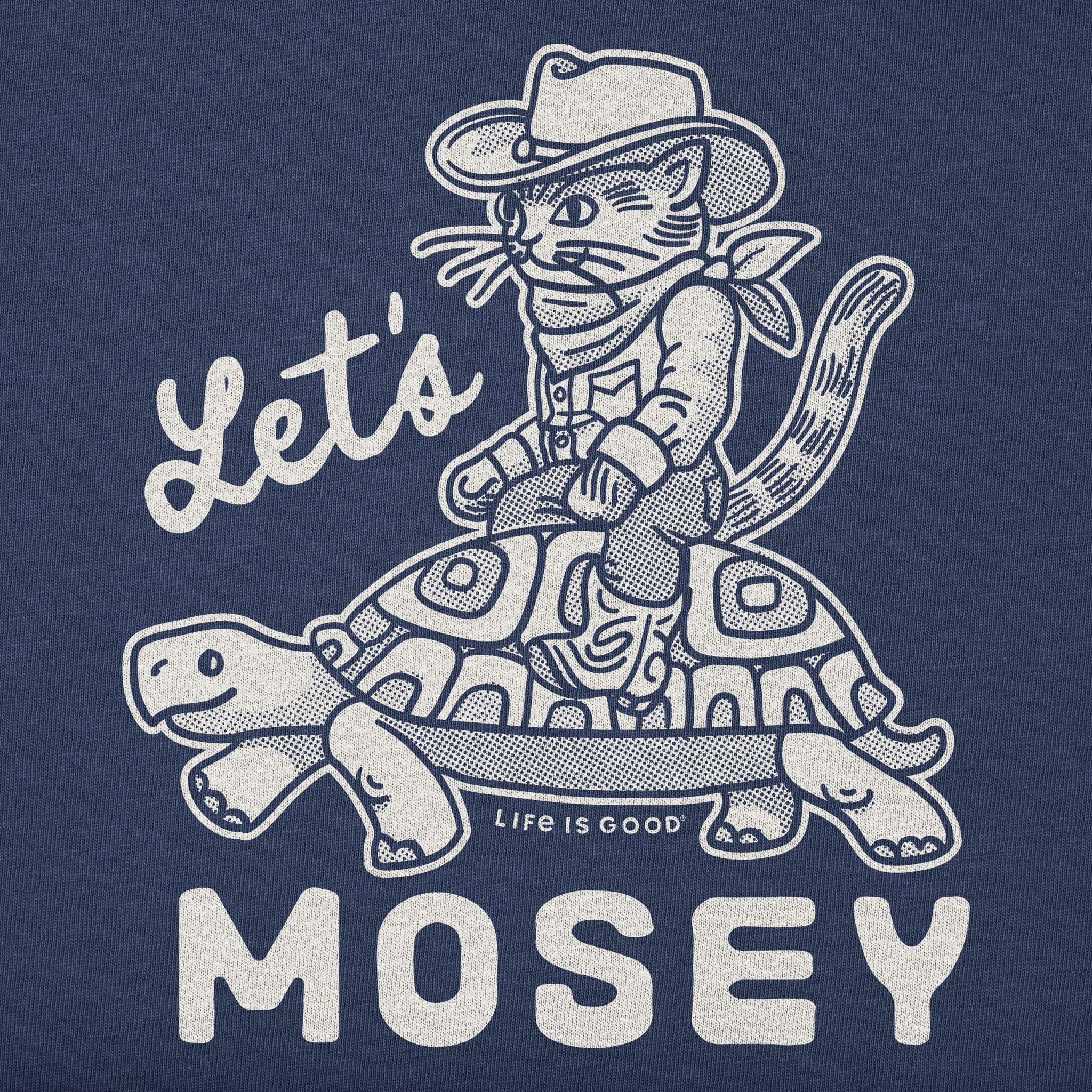 Kids Let's Mosey Cowboy Cat Short Sleeve Crusher Tee | Shop Life