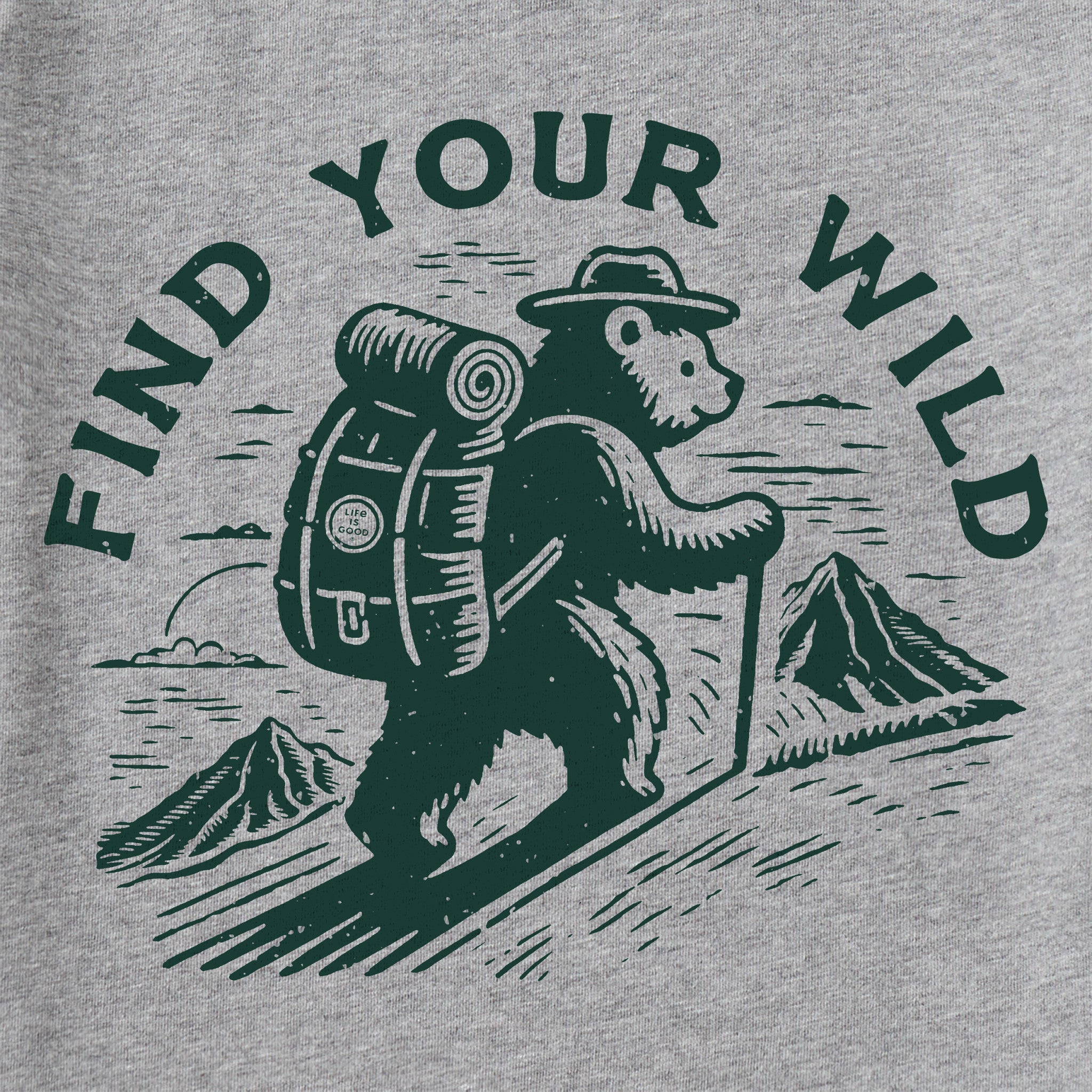 Product image for "Kids Find Your Wild Bear Long Sleeve Crusher Tee" ||154959_2