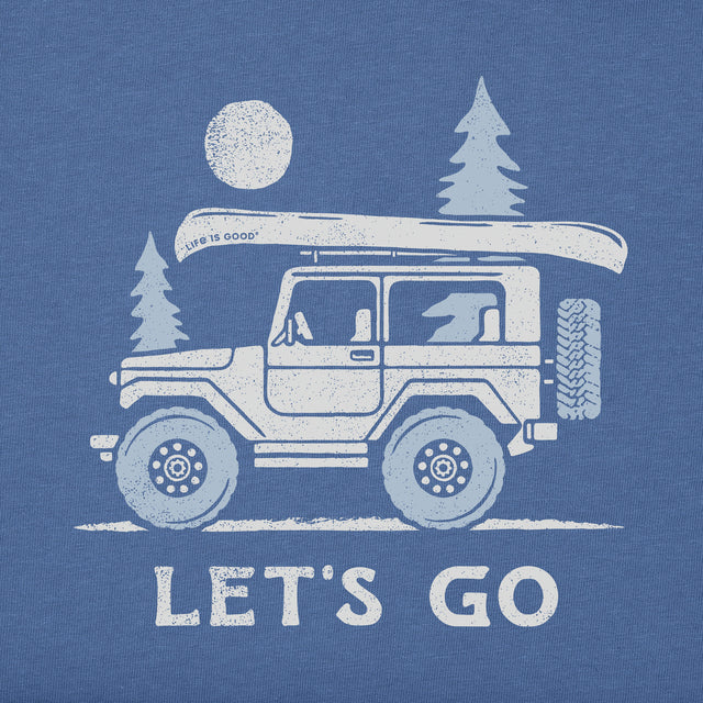 Product image for "Men's Let's Go Canoeing Short Sleeve Crusher Tee" ||155014_2