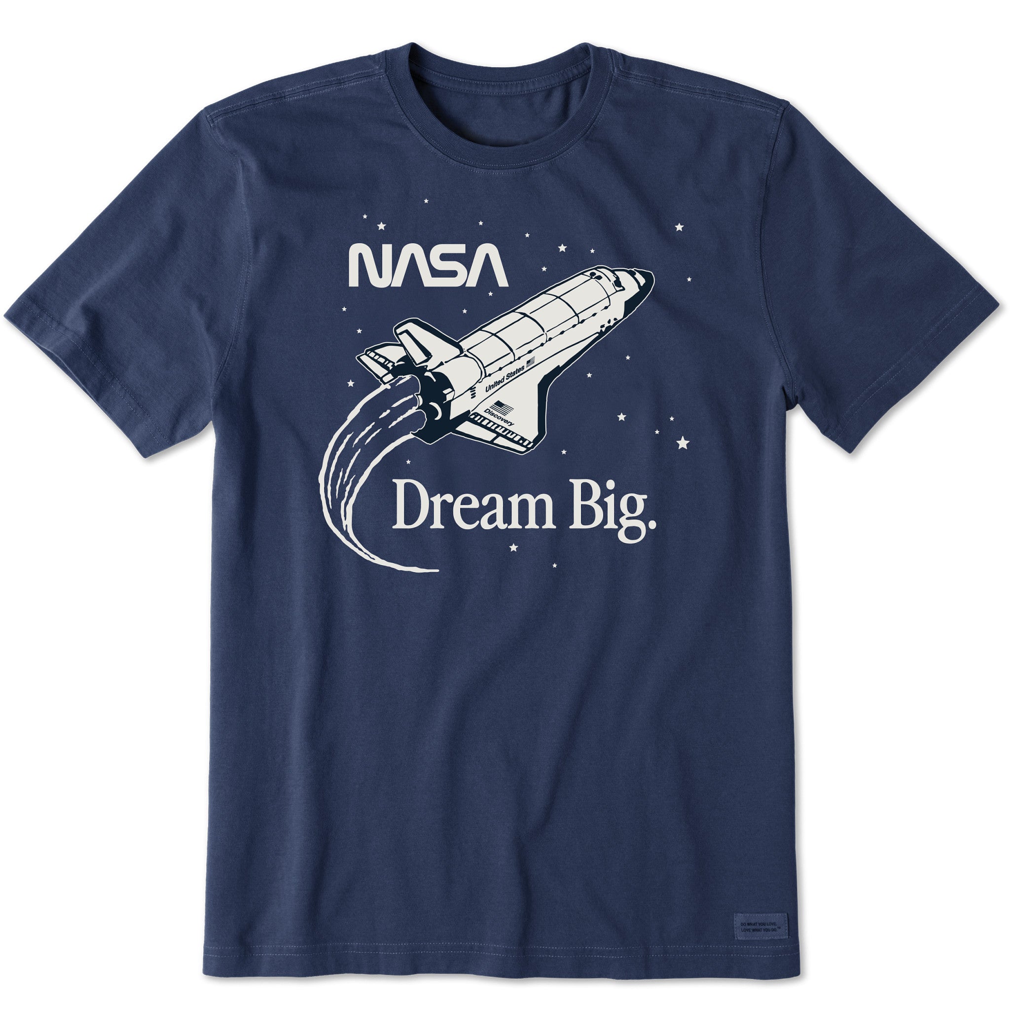 Men's NASA Dream Big Short Sleeve Crusher Tee | Shop Life is Good