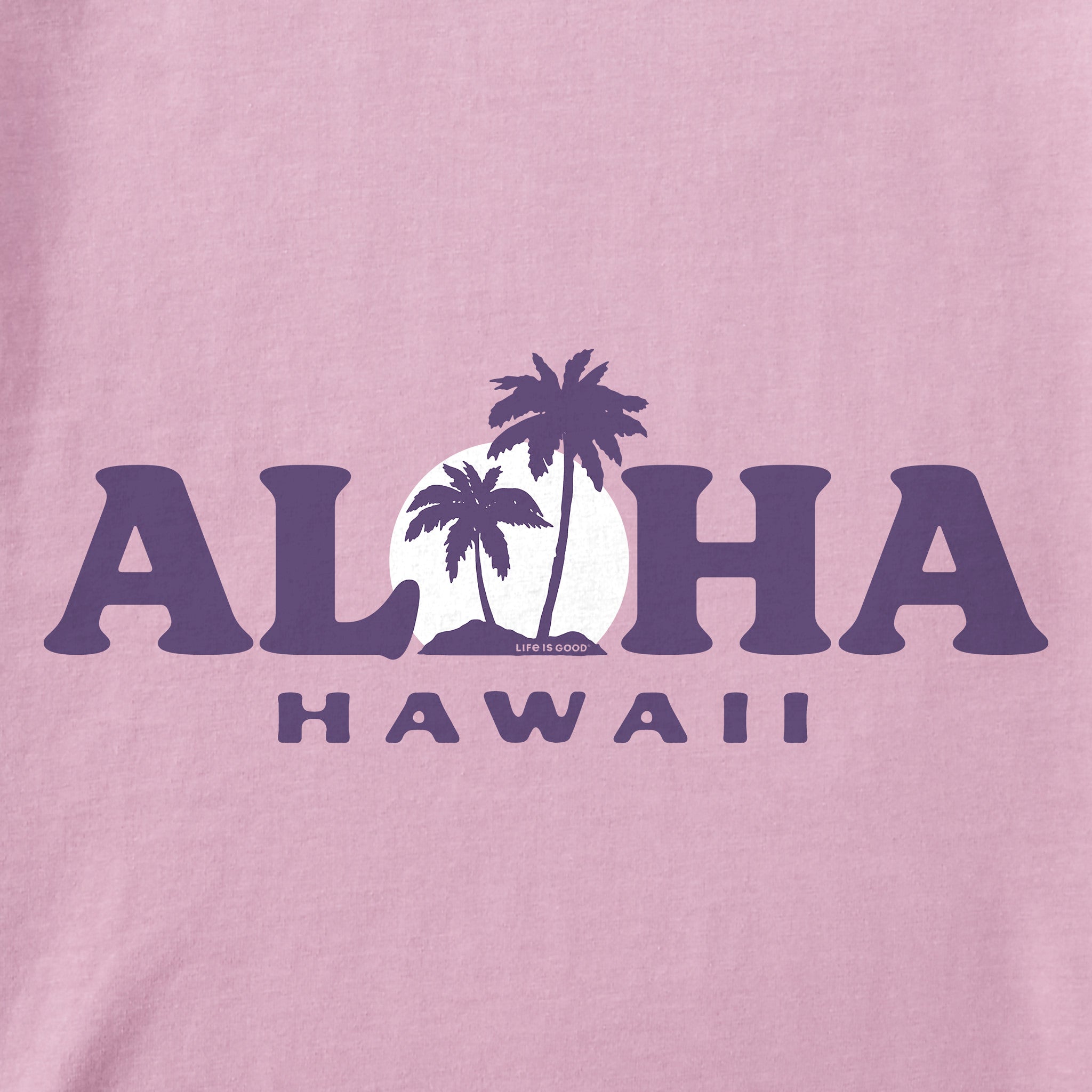 Women's Aloha Sunset Hawaii Short Sleeve Crusher Tee | Shop Life