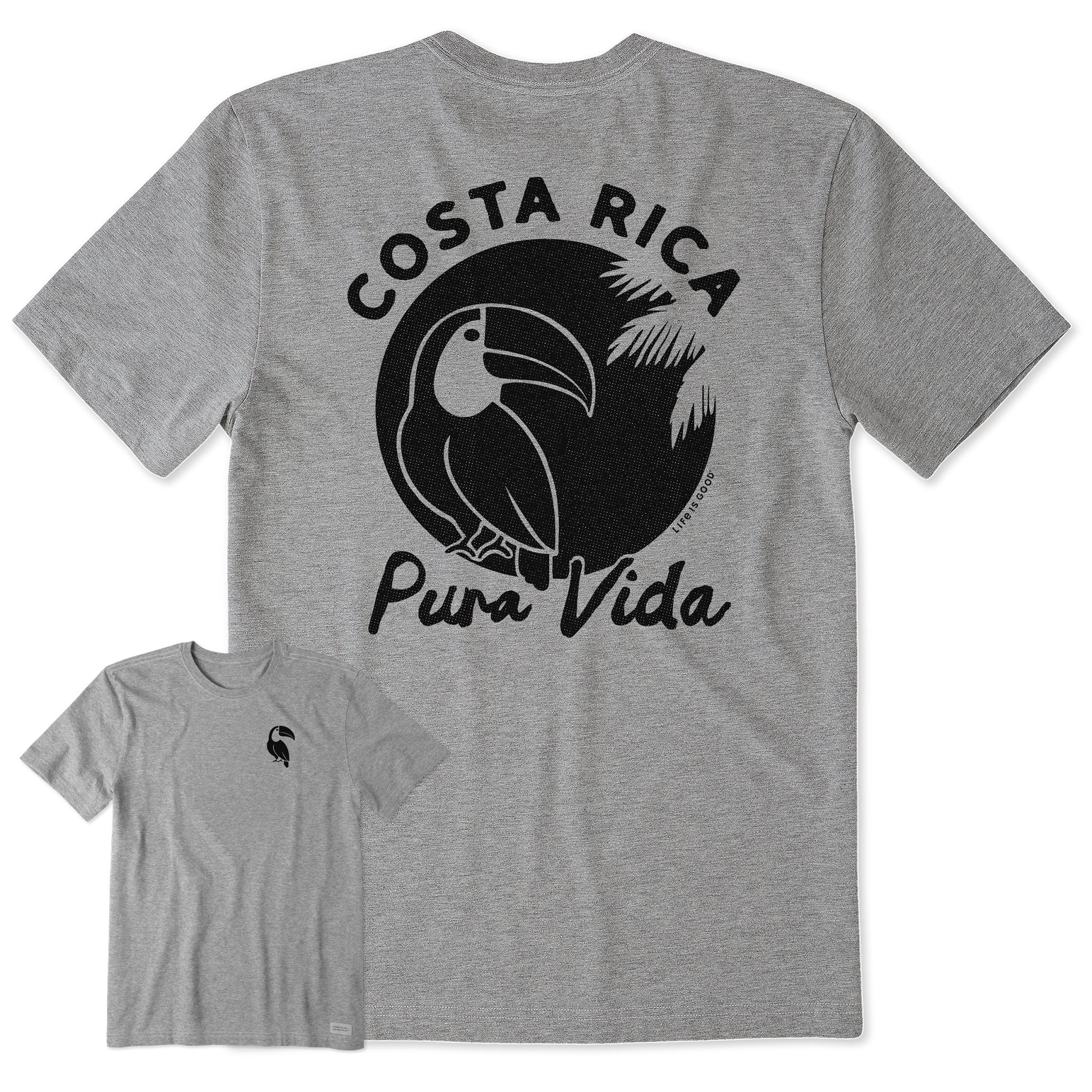 Product image for "Men's Costa Rica Pura Vida Short Sleeve Crusher Tee" ||155363_1